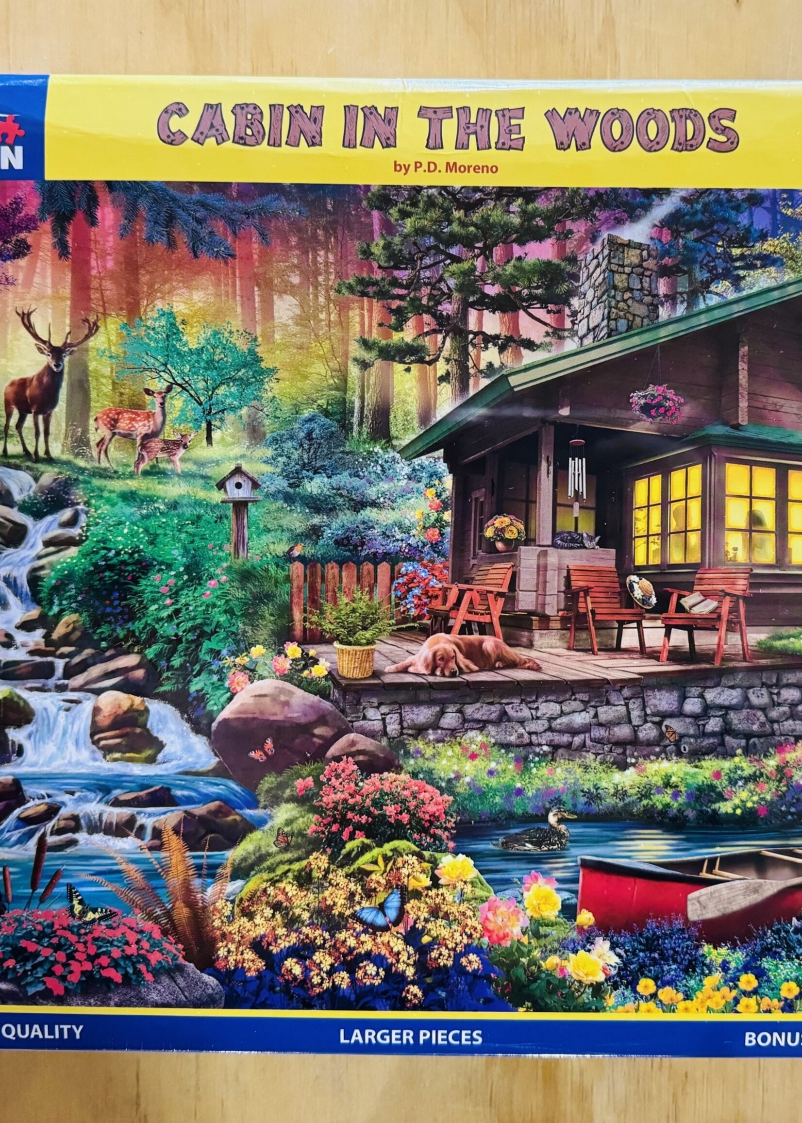 Puzzle-Cabin In The Woods 500 pc