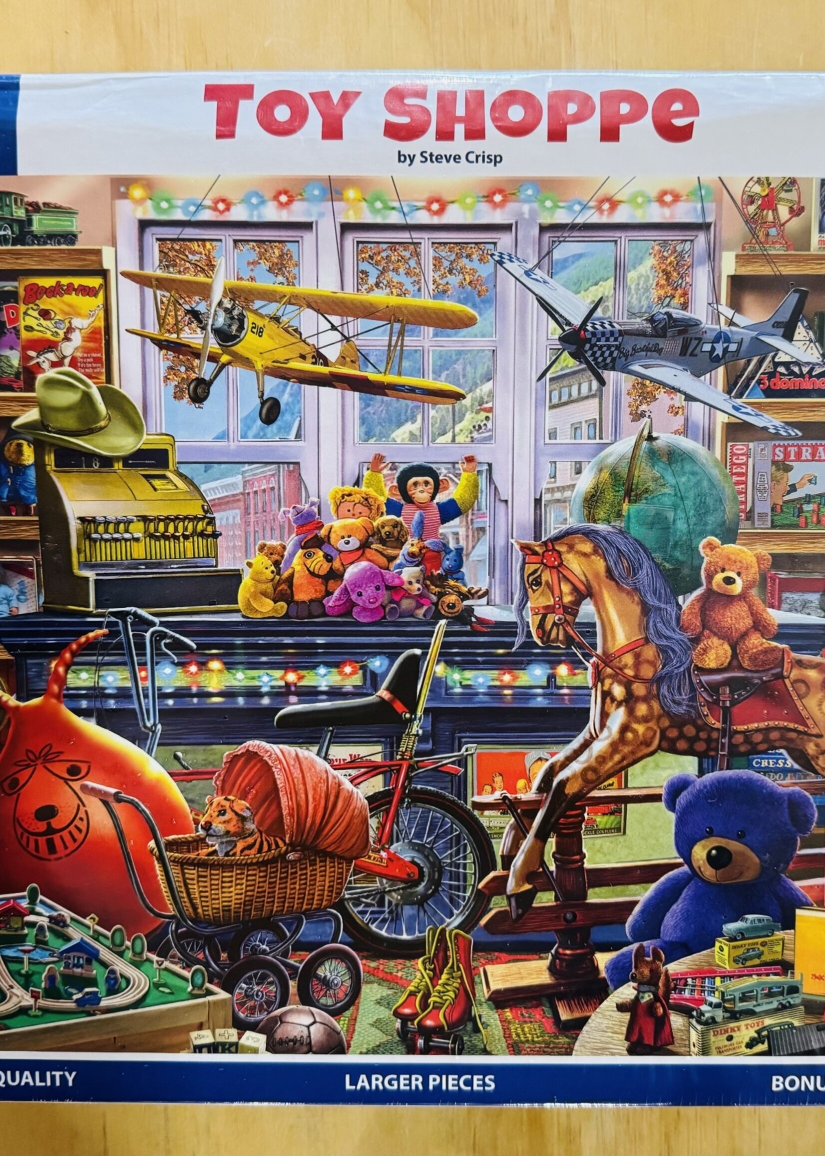 White Mountain Puzzles Puzzle - Toy Shoppe 500 Pc.