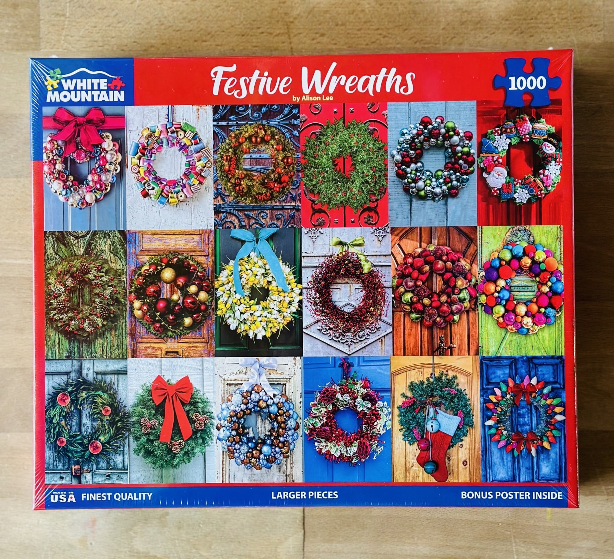 Puzzle - Festive Wreaths 1000 Pc.