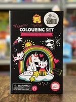 Tiger Tribe Neon Colouring Set - Unicorns and Friends