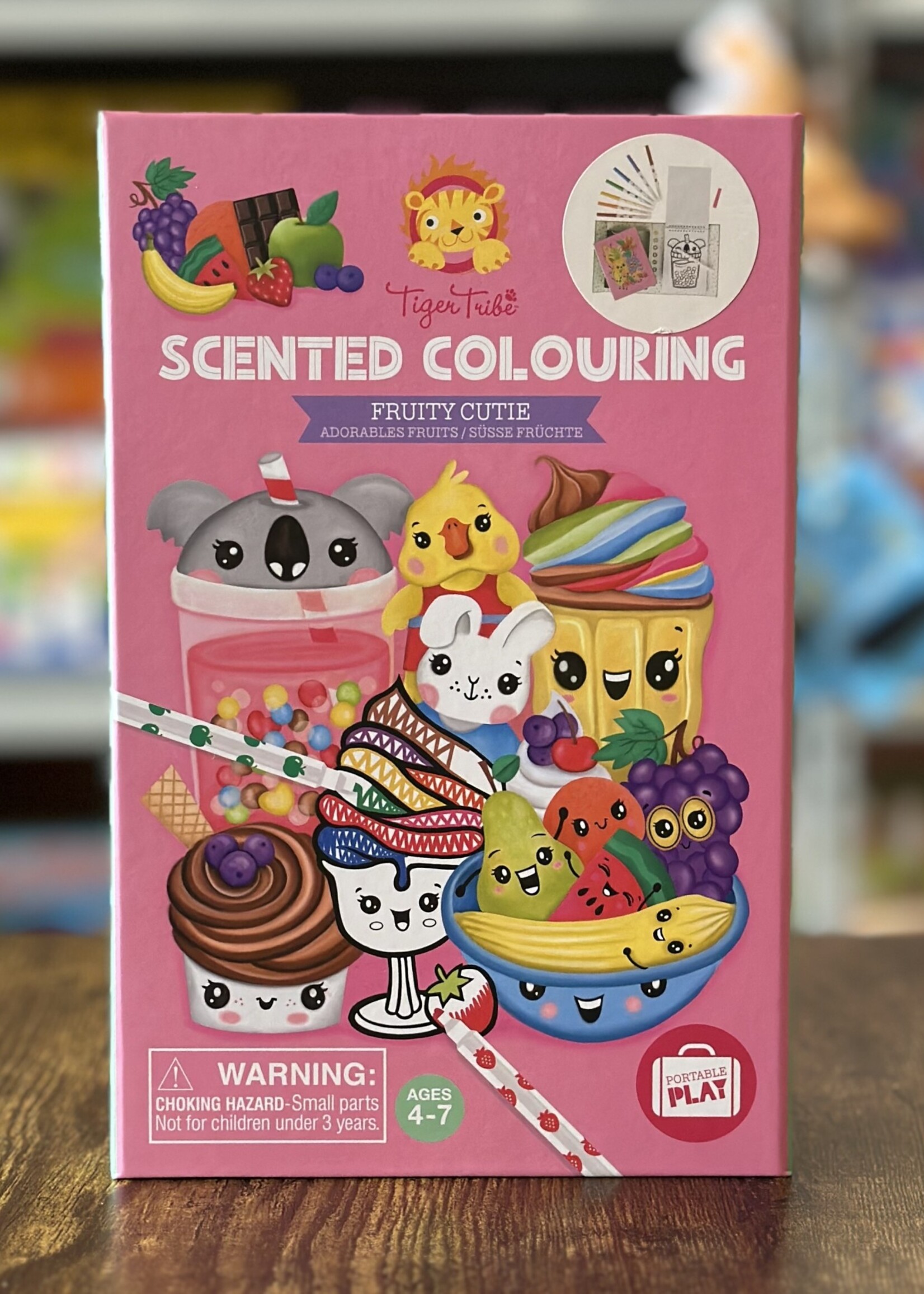 Tiger Tribe Scented Colouring - Fruity Cuite