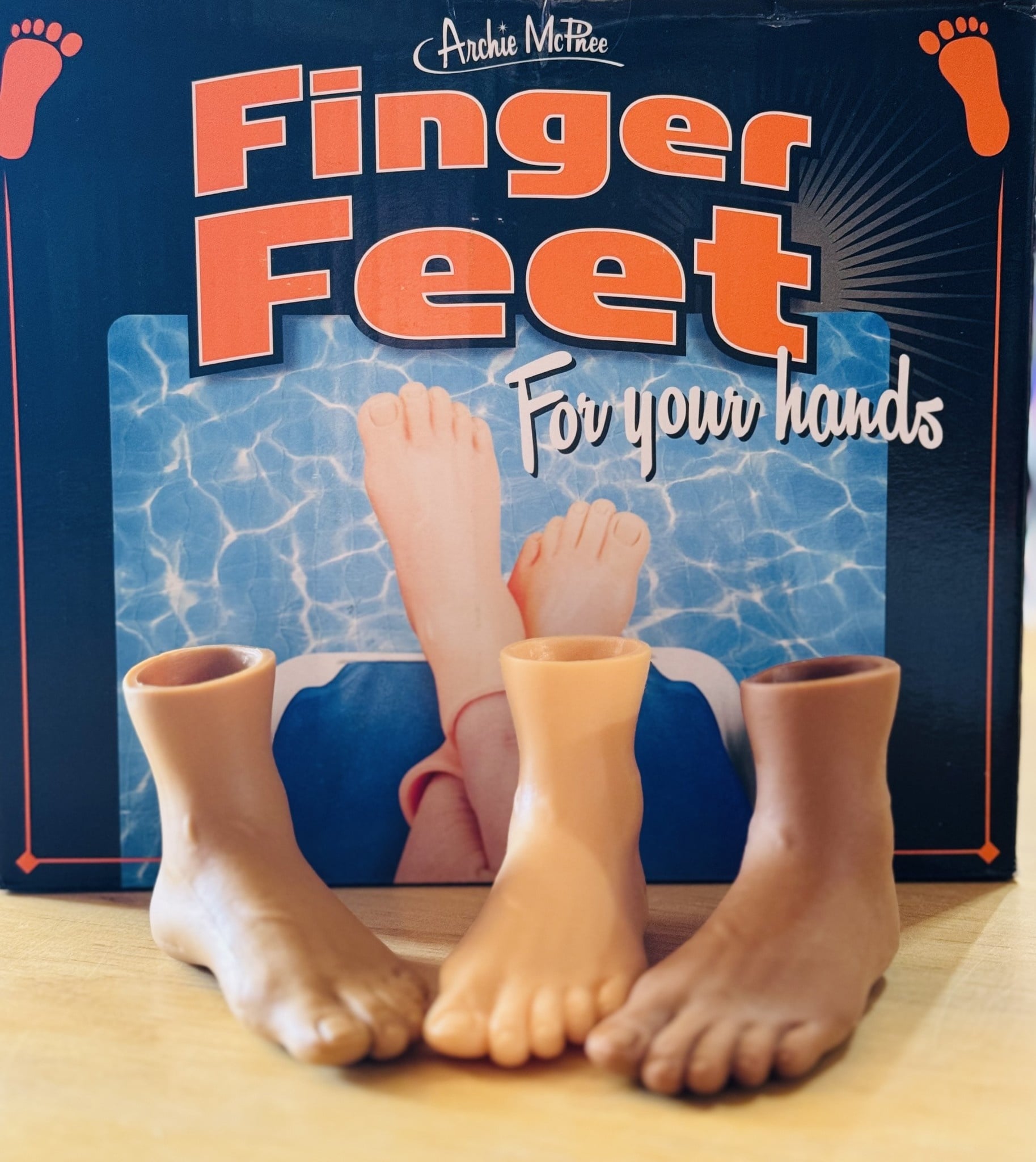 Finger Puppet Feet
