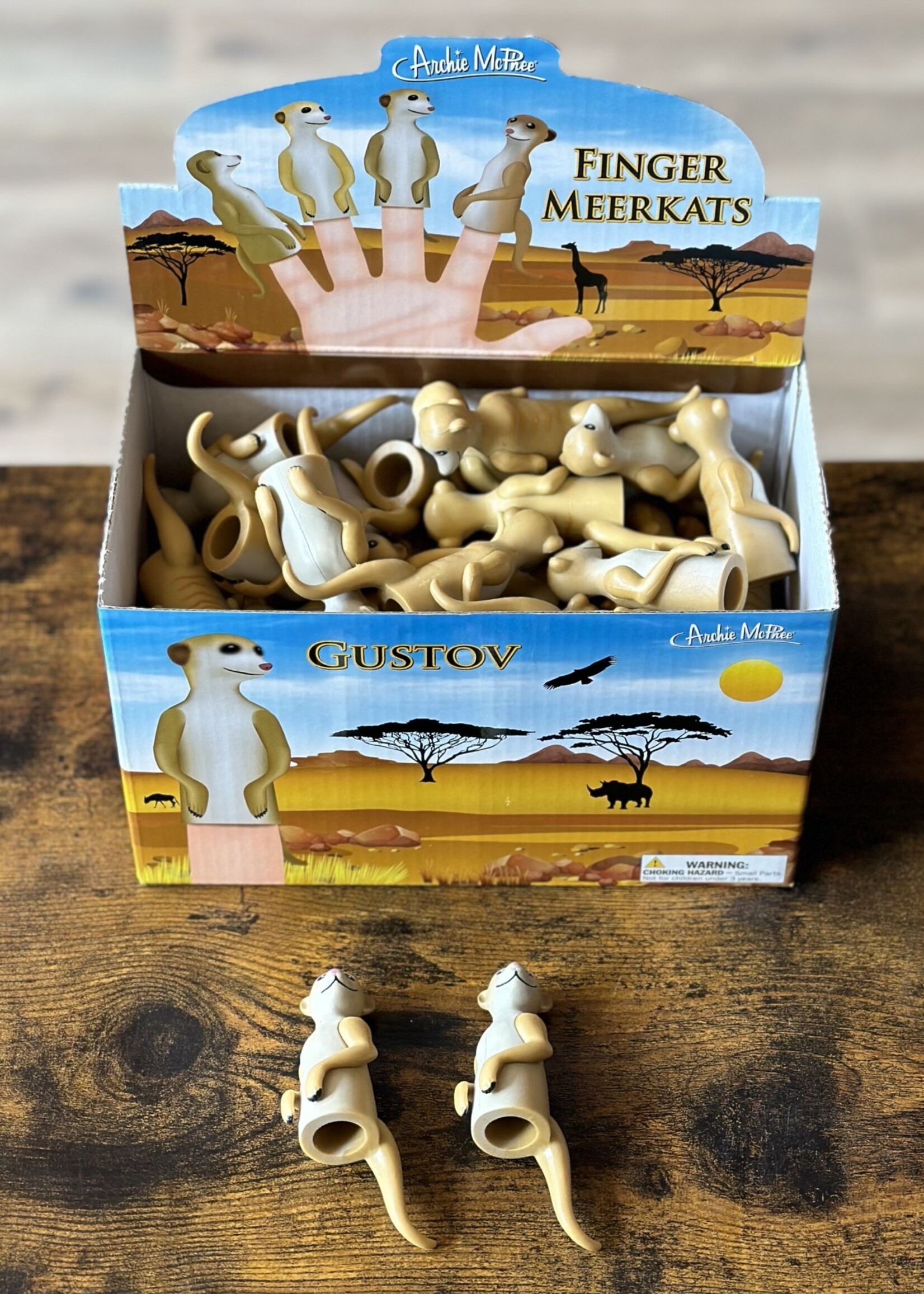 Archie McPhee Finger Meerkats
