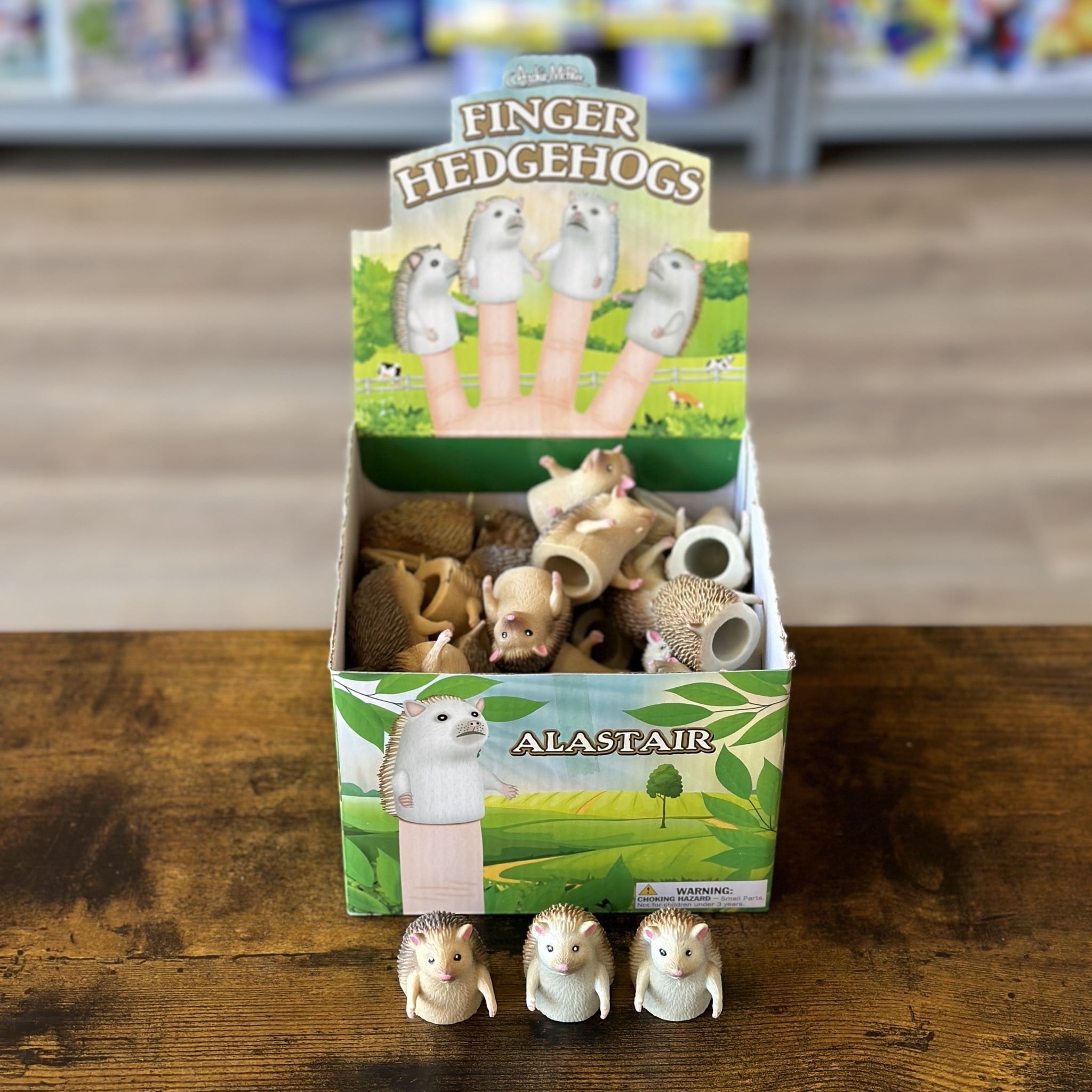 Finger Hedgehogs