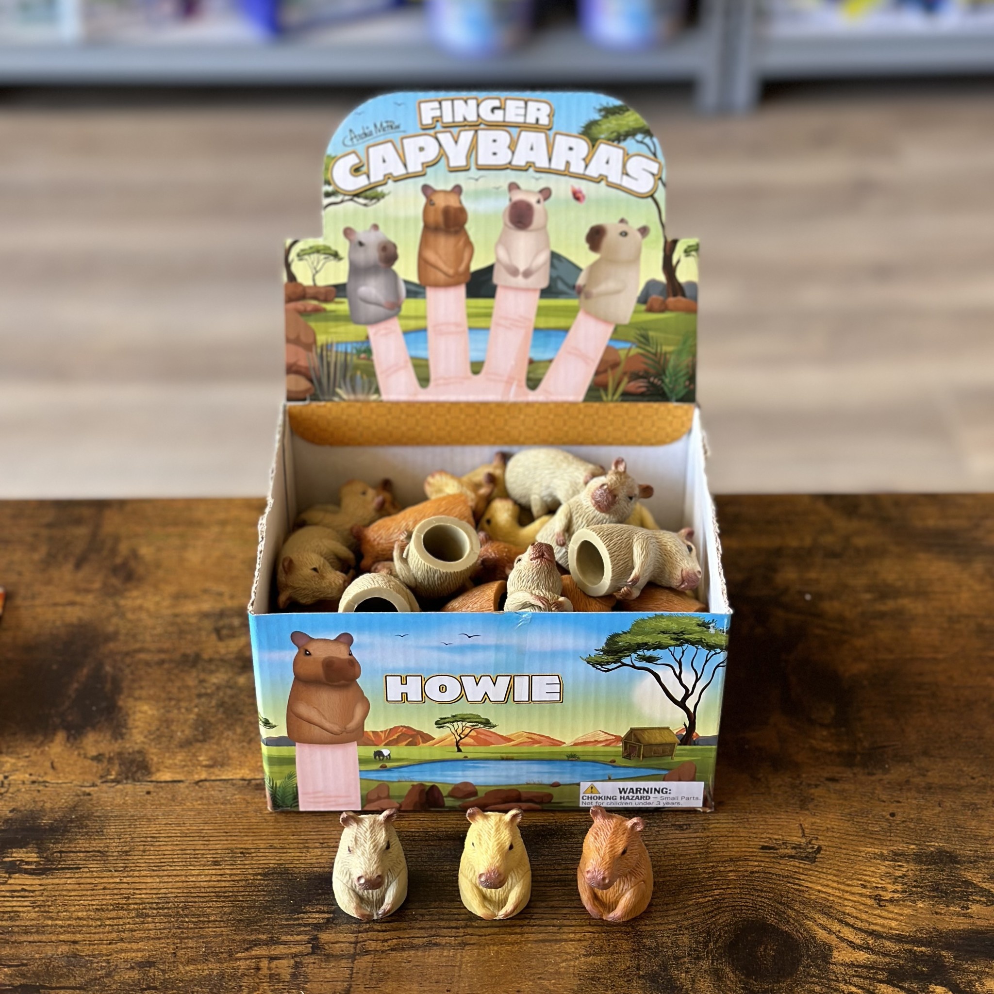 Finger Capybaras