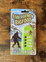 Archie McPhee Button - Emergency Bigfoot