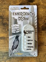Archie McPhee Button - Emergency Crow