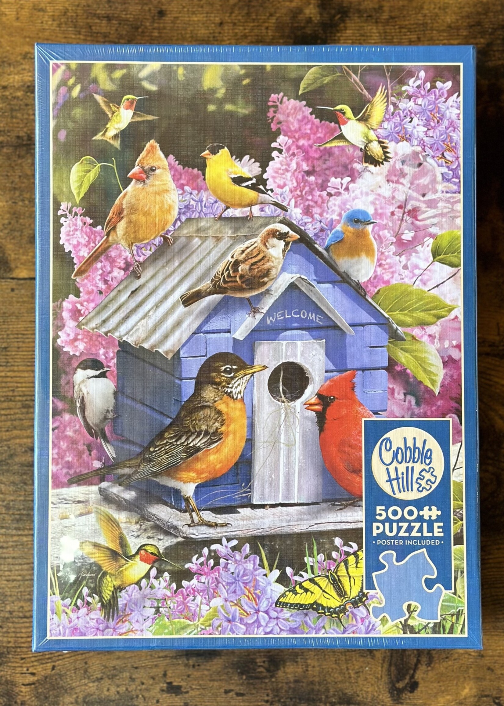 Cobble Hill Puzzle - Spring Birdhouse  500pc