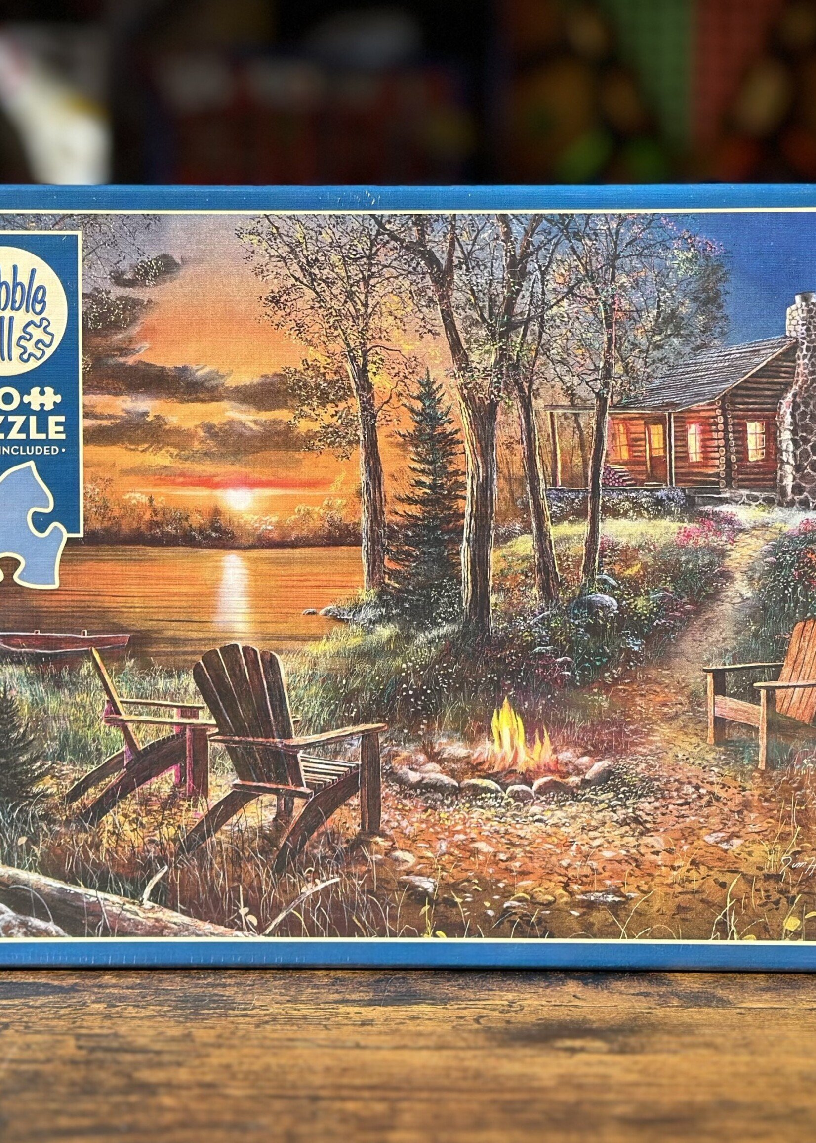 Cobble Hill Puzzle - Fireside 500 Pc.