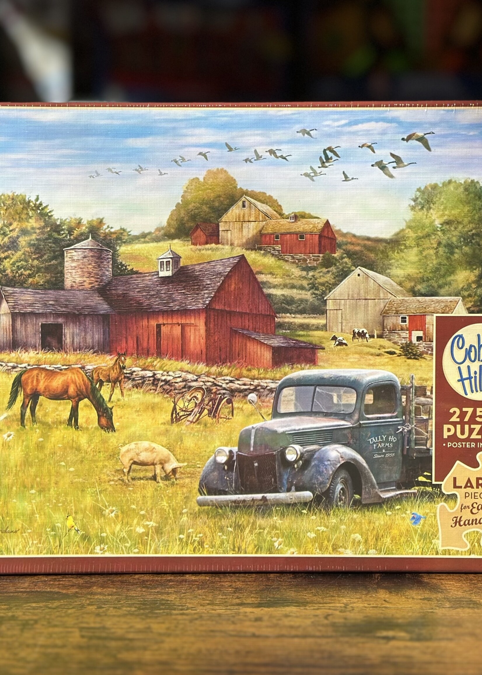 Cobble Hill Puzzle - Summer Afternoon on the Farm 275 Pc.