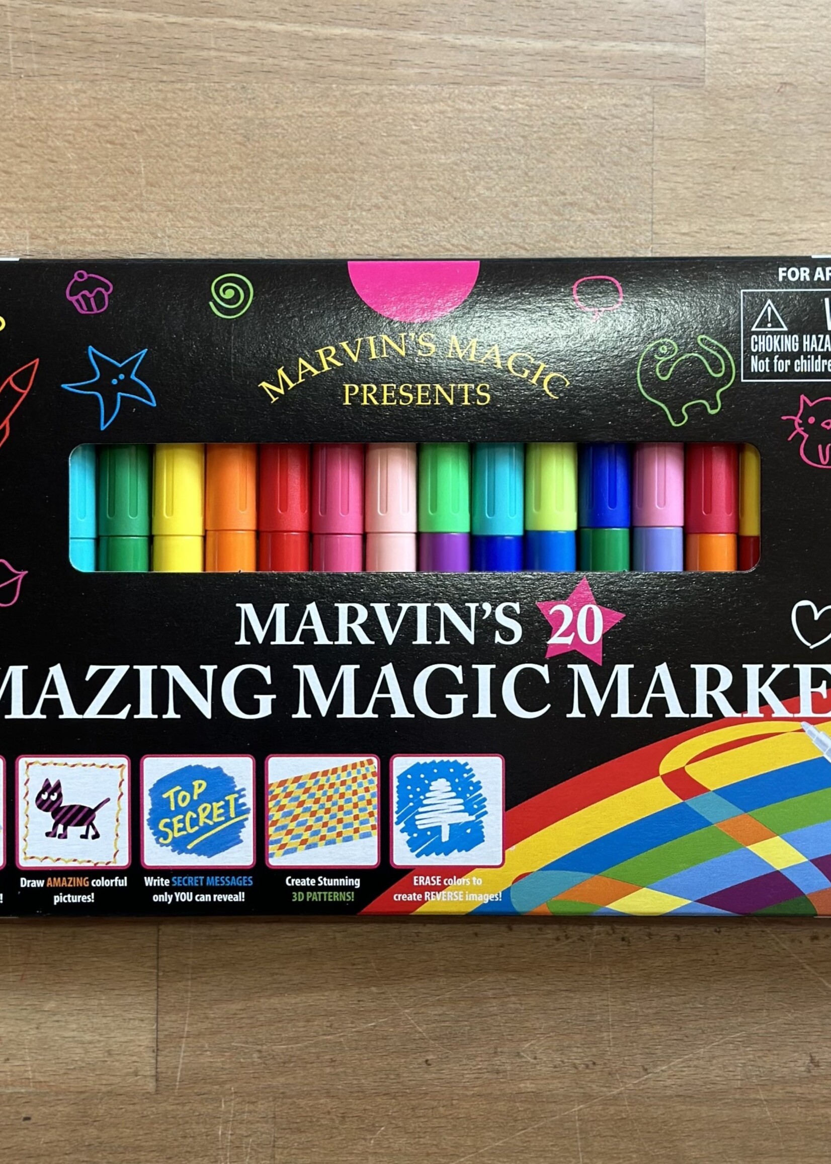 Marvin’s 20 Amazing Magic Markers