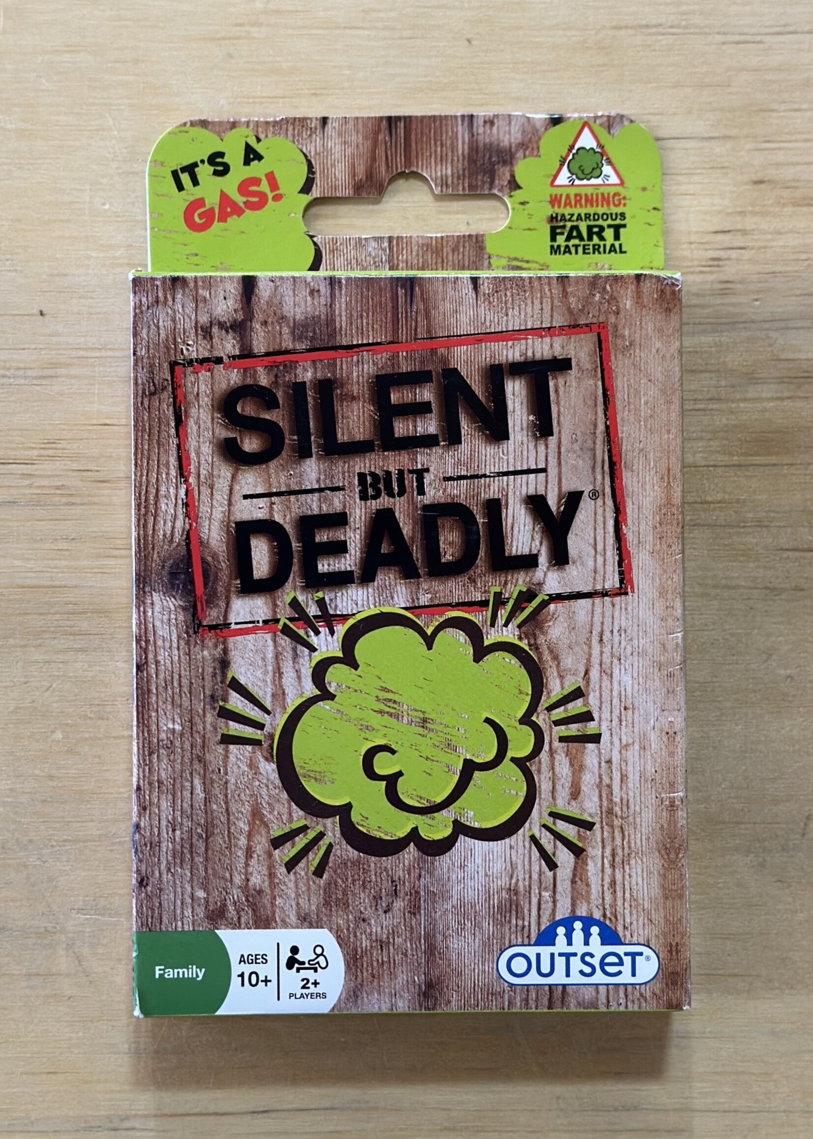 Outset Card Game - Silent But Deadly