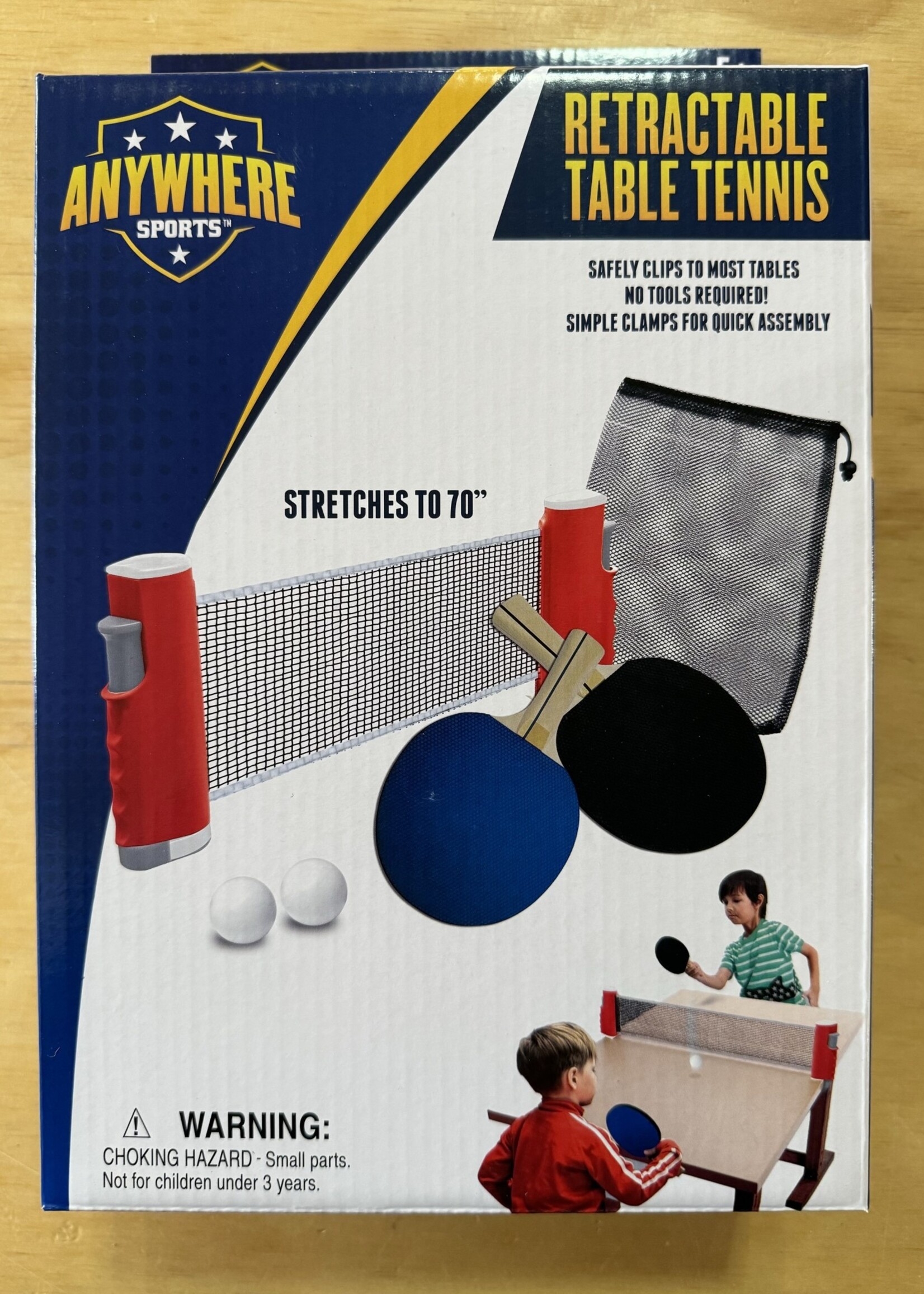 Retractable Table Tennis