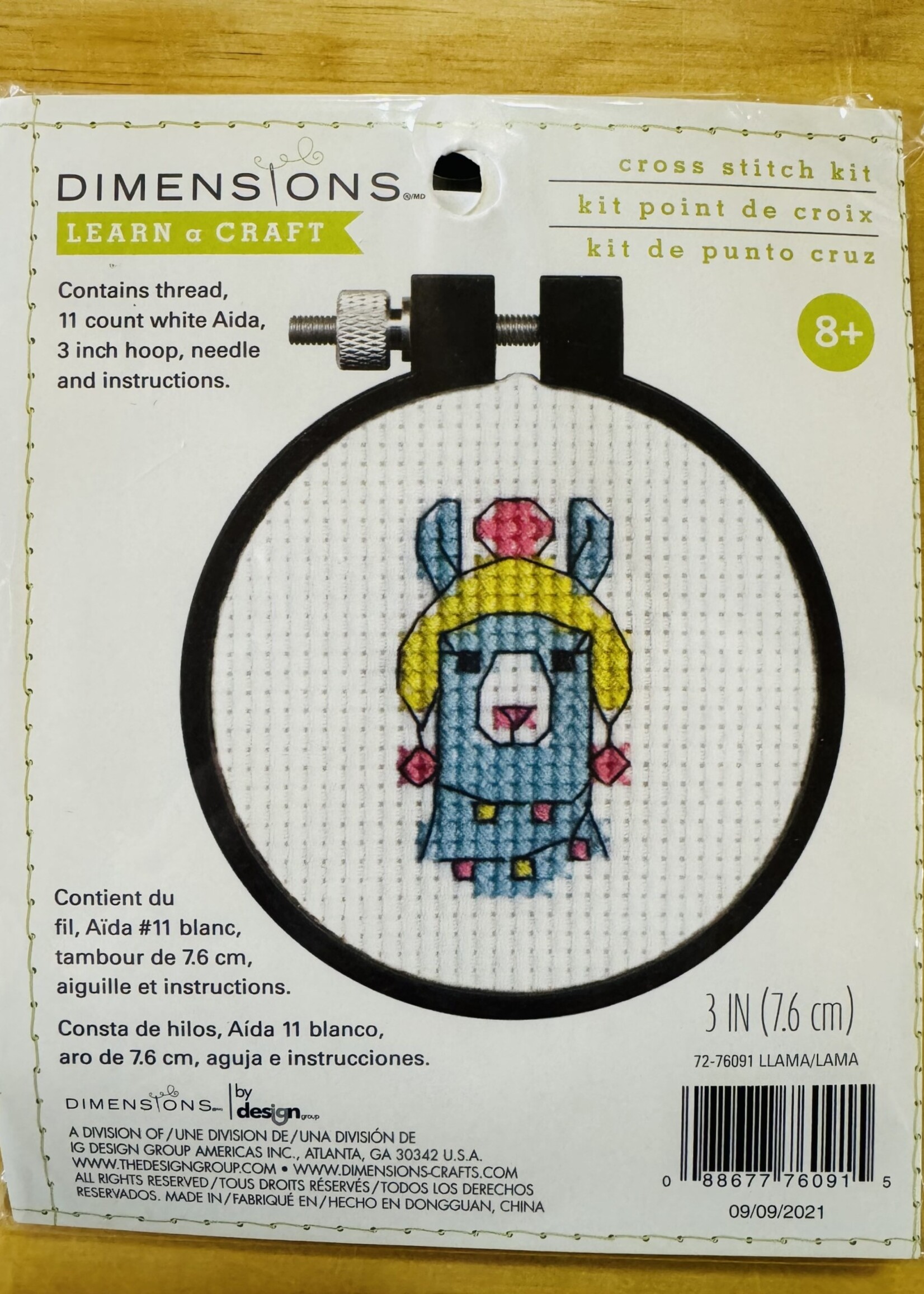 Cross Stitch Llama Kit