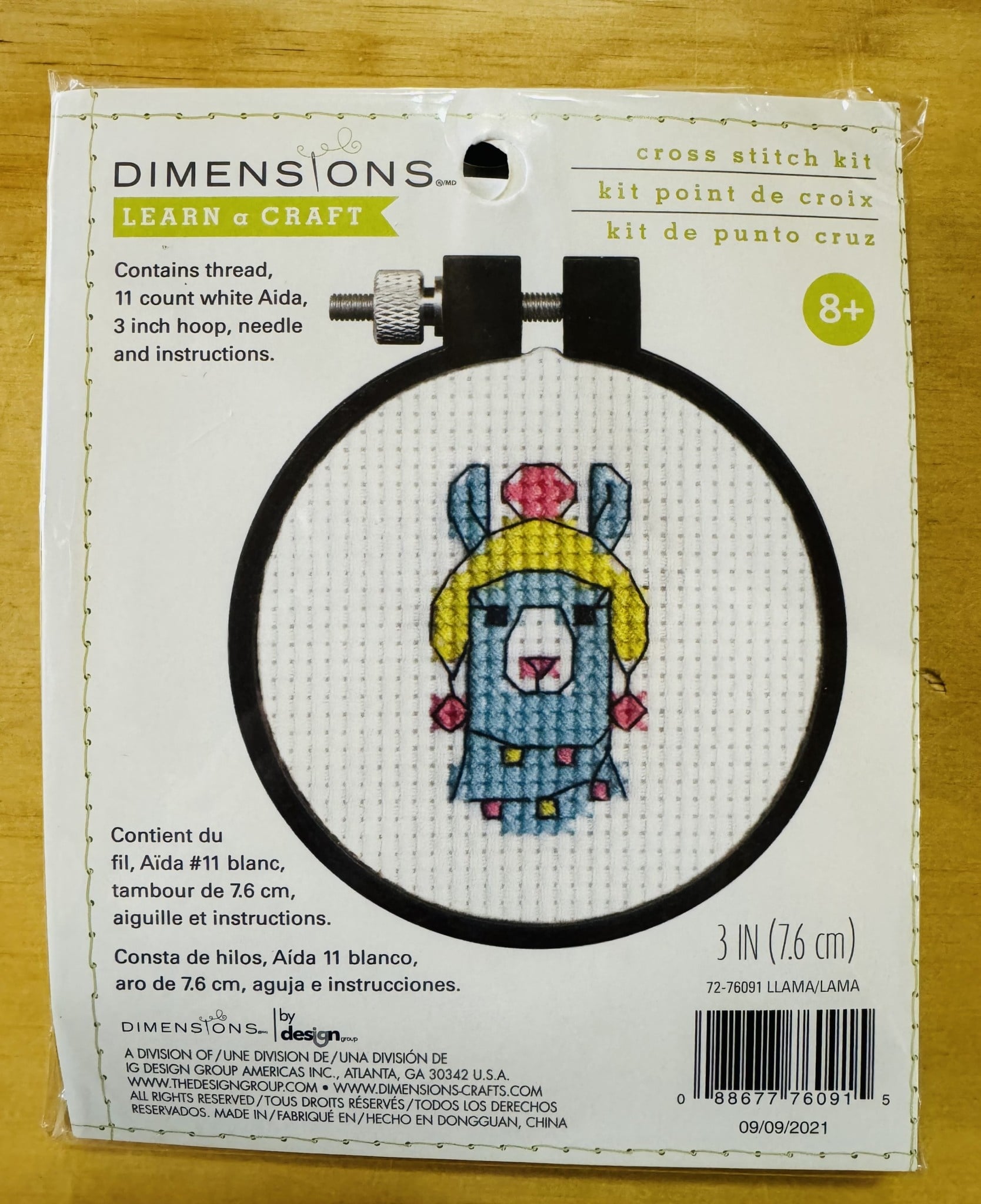 Cross Stitch Llama Kit