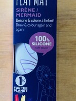 DAM Mini Silicone Play Mat - Mermaid