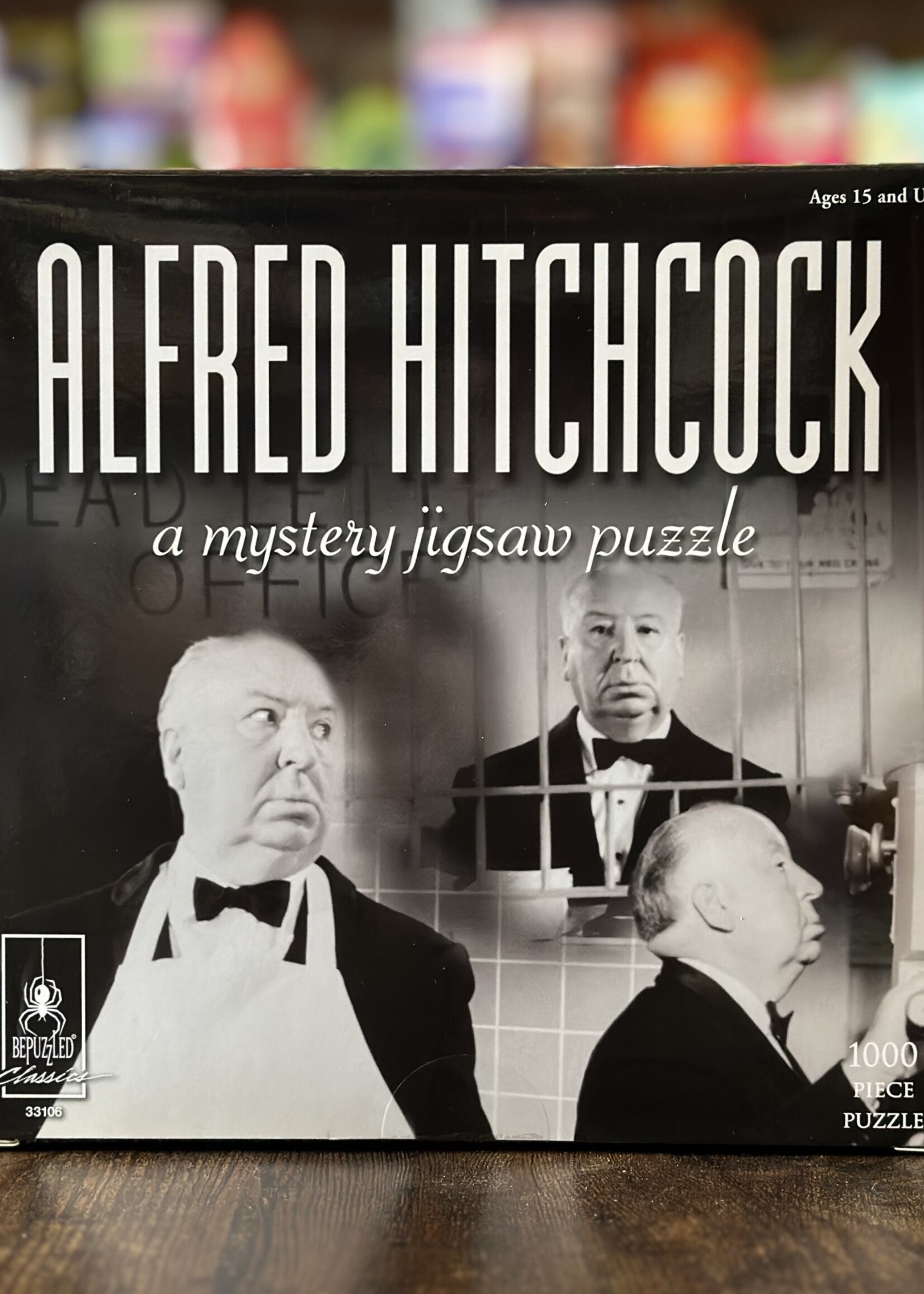 University Games Puzzle - Alfred Hitchcock: A Mystery Jigsaw Puzzle 1000 Pc.