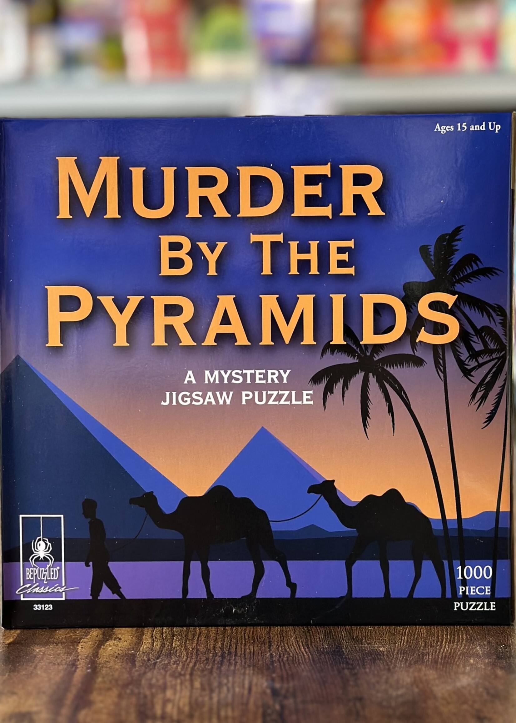 University Games Puzzle - Murder by the Pyramids 1000 Pc.