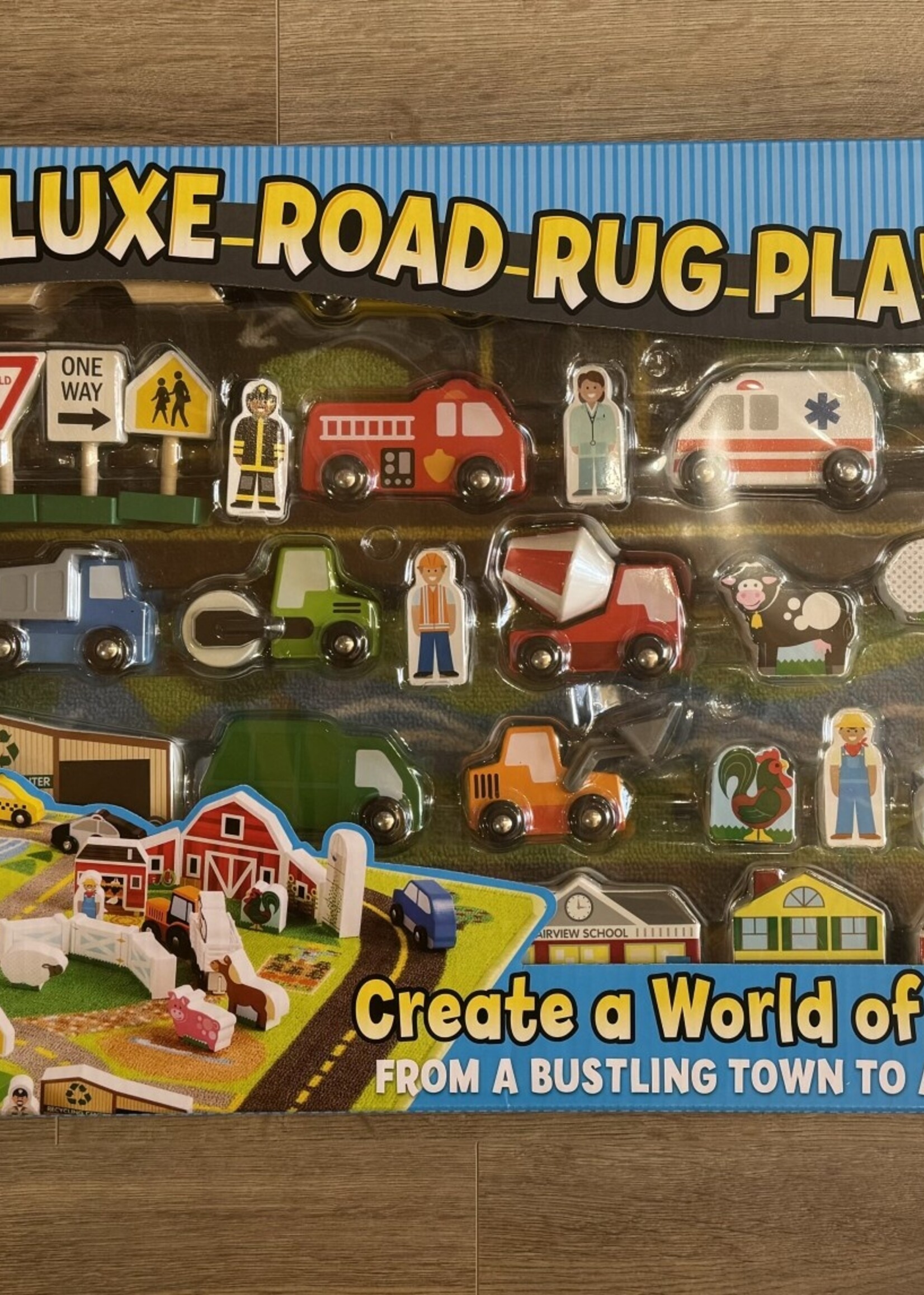 Melissa & Doug Deluxe Road Rug Play Set