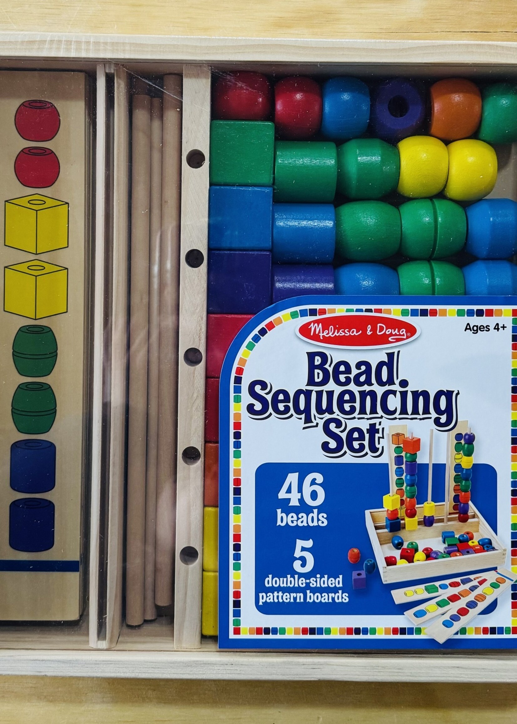 Melissa & Doug Bead Sequencing Set