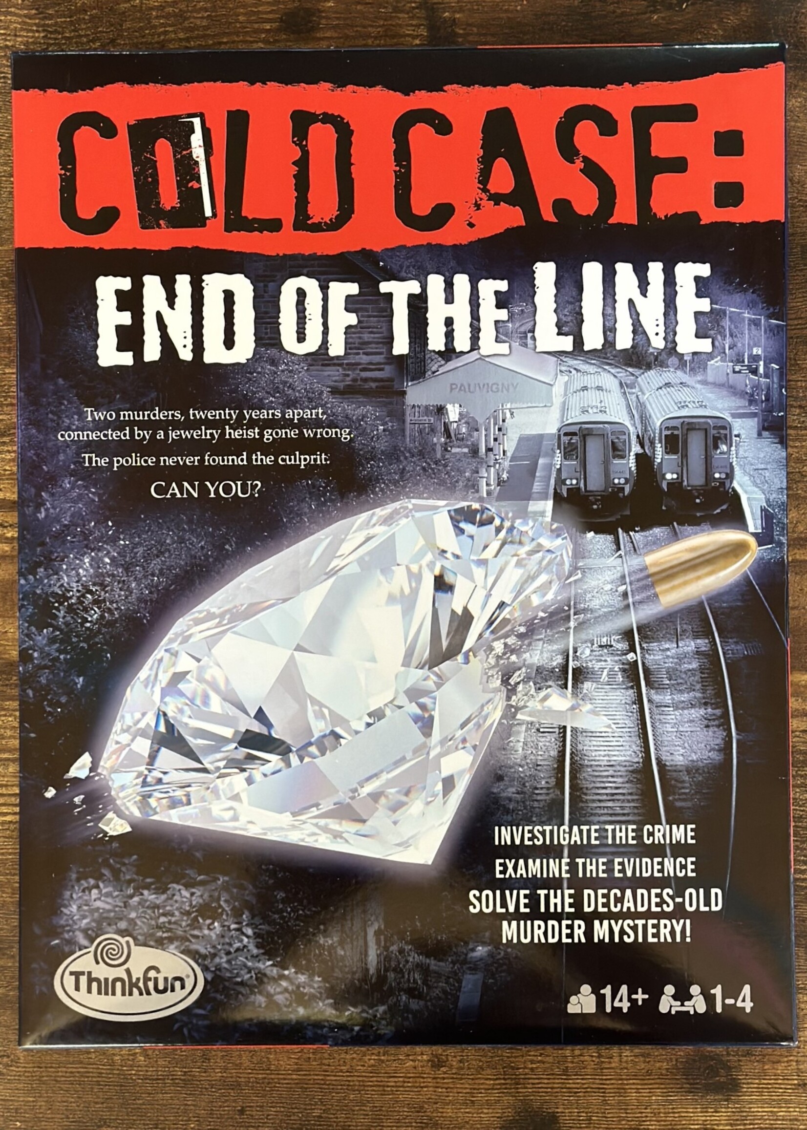 ThinkFun Game - Cold Case: End of the Line