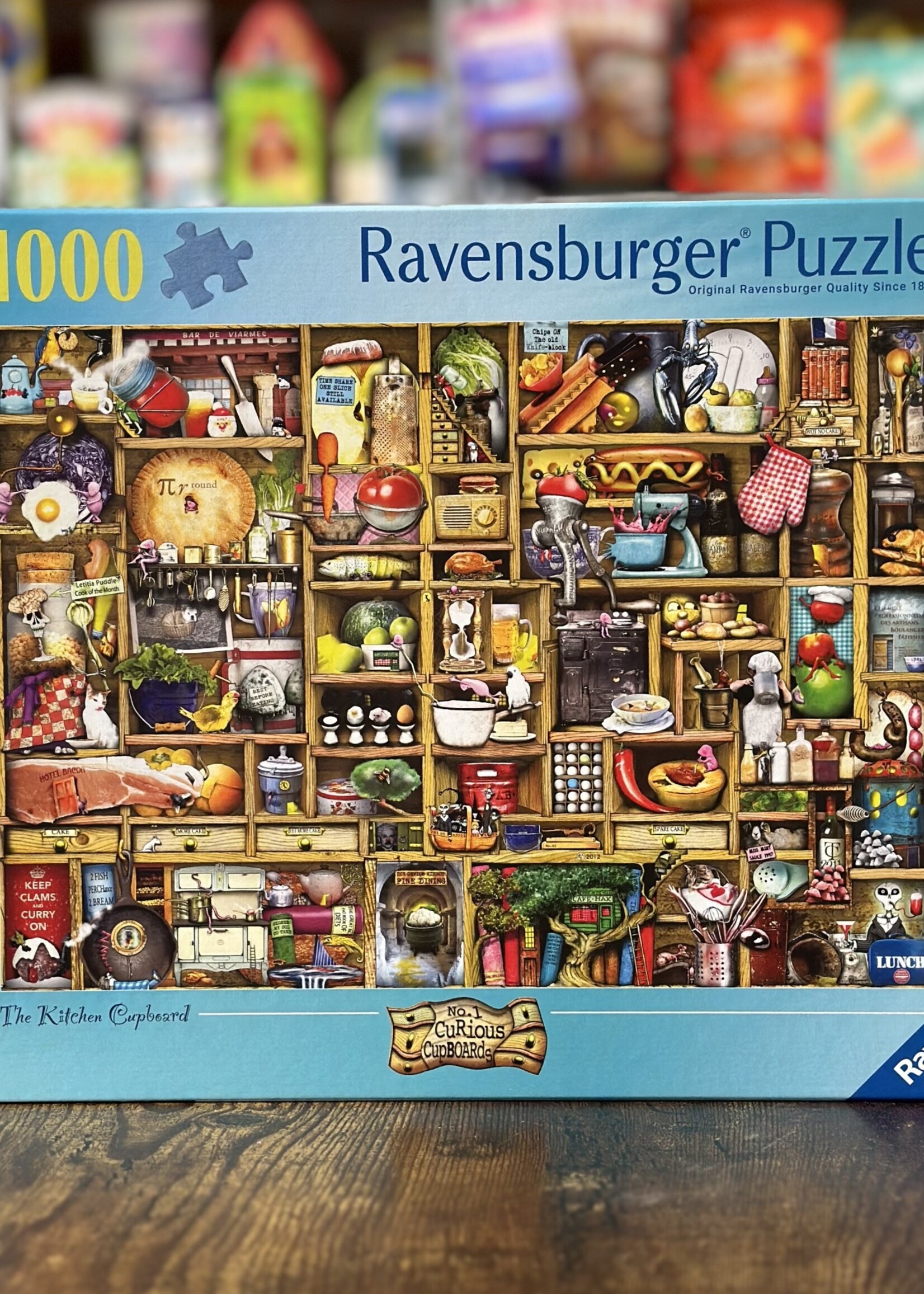 Ravensburger Puzzle - The Kitchen Cupboard 1000 Pc.