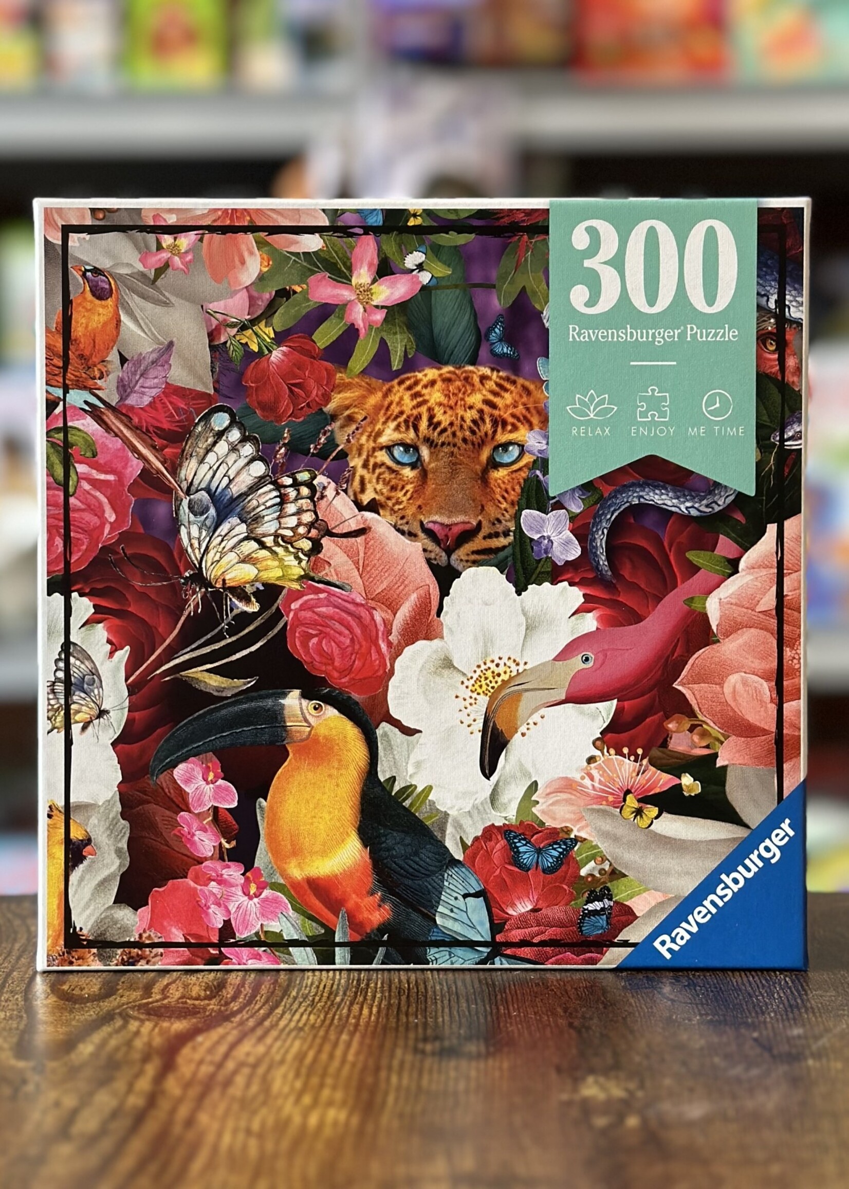 Ravensburger Puzzle - Tropical Flowers (Puzzle Moment) 300 Pc.