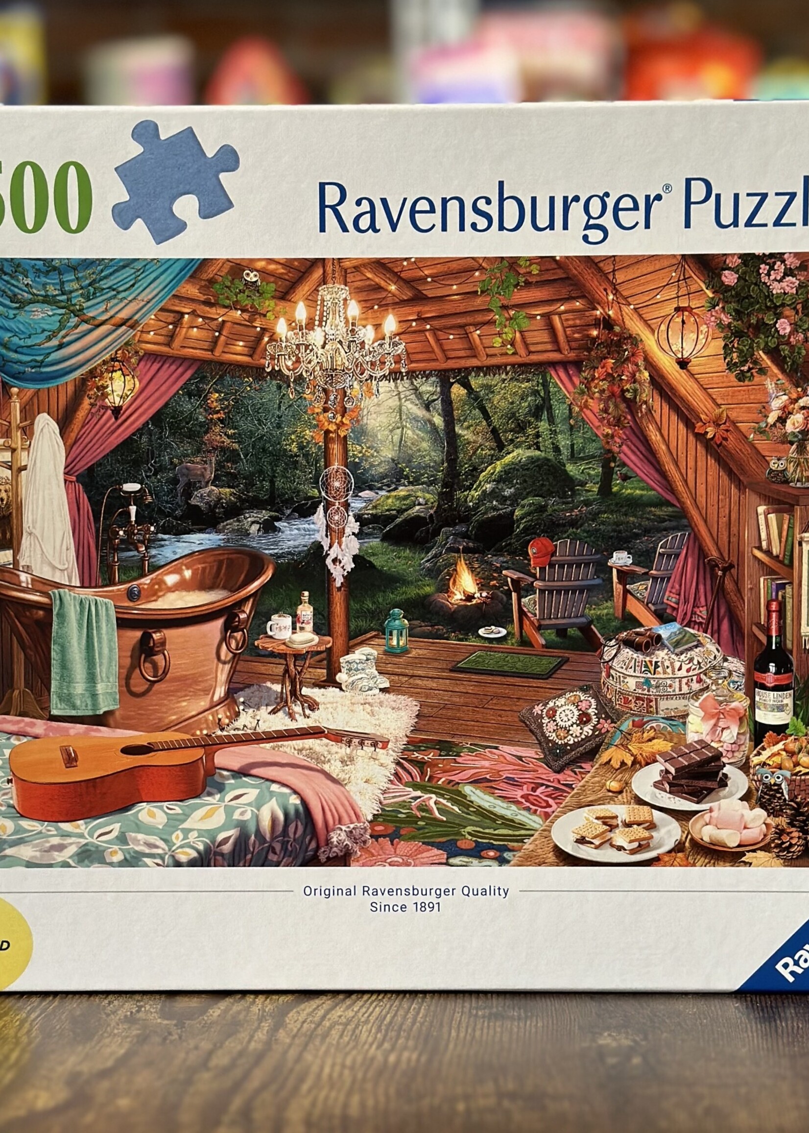 Ravensburger Puzzle - Cozy Glamping 500 Pc.