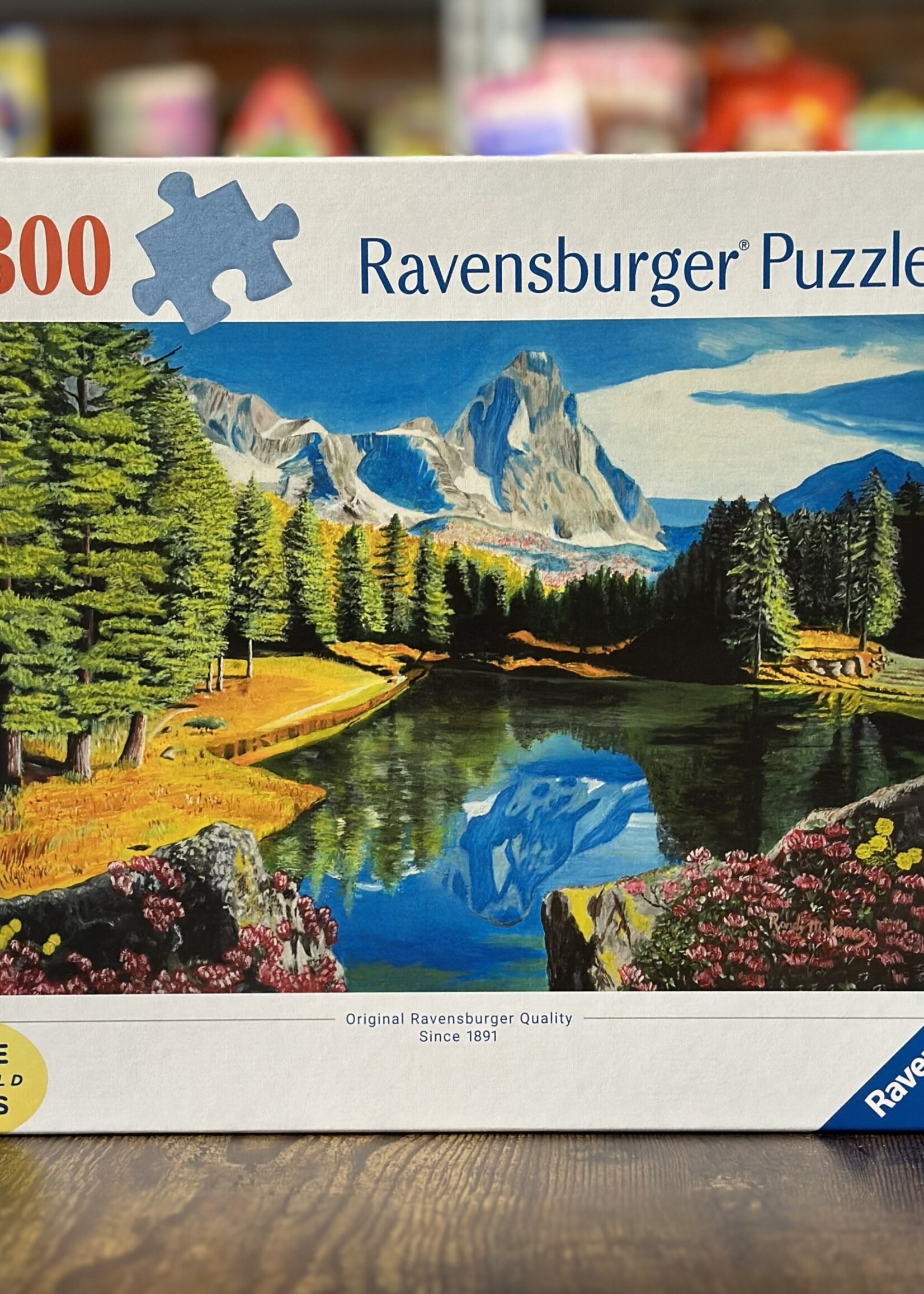 Ravensburger Puzzle - Rocky Mountain Reflections 300 Pc.