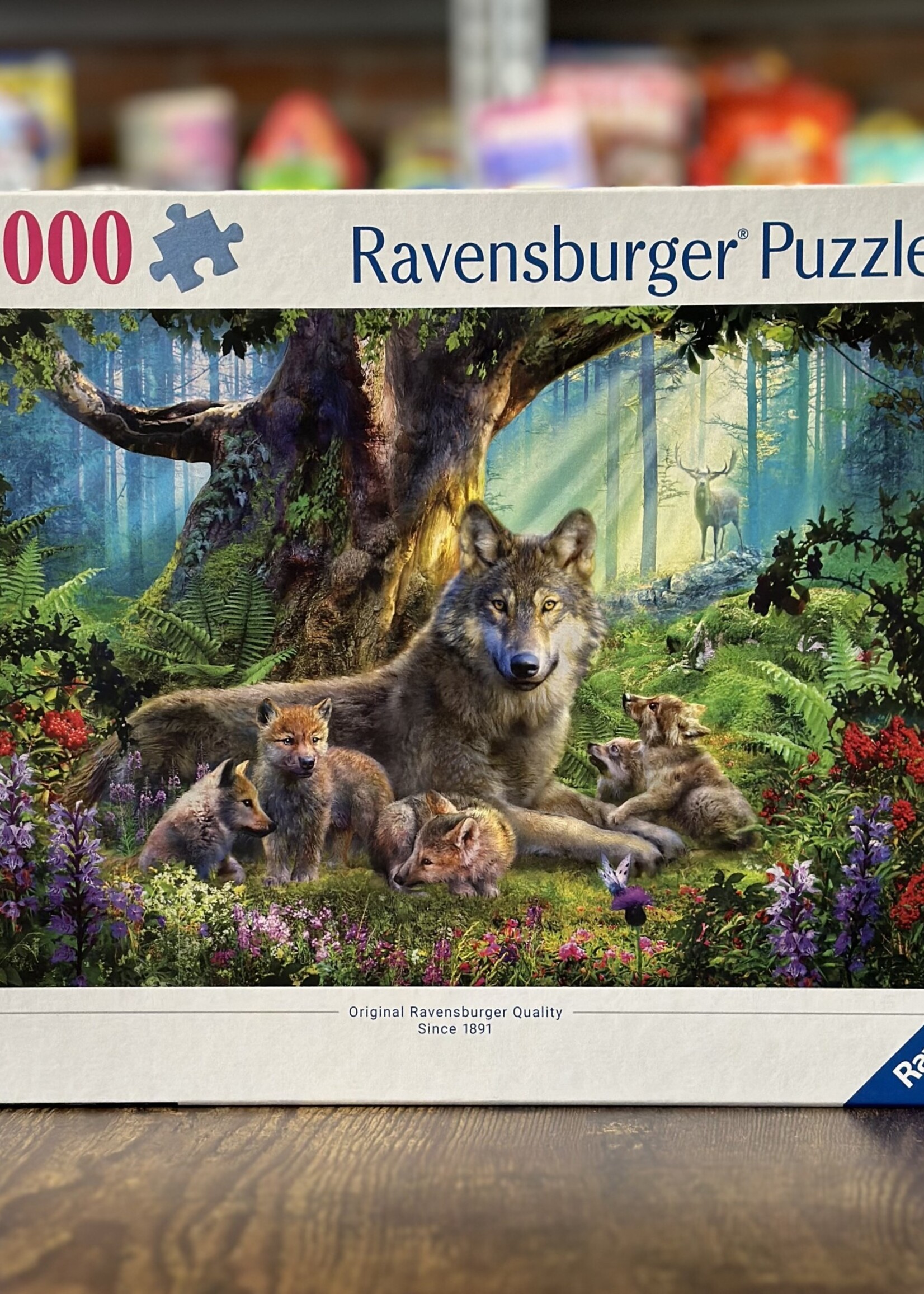 Ravensburger Puzzle - Wolves in the Forest 1000 Pc.