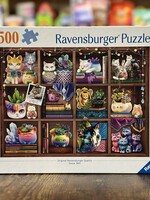 Ravensburger Puzzle - Cubby Cats and Succulents 500 Pc.