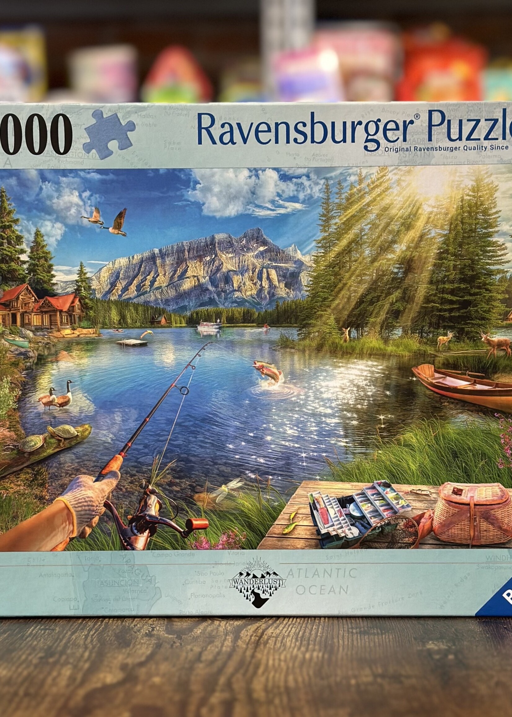 Ravensburger Puzzle - Life at the Lake 1000 Pc.