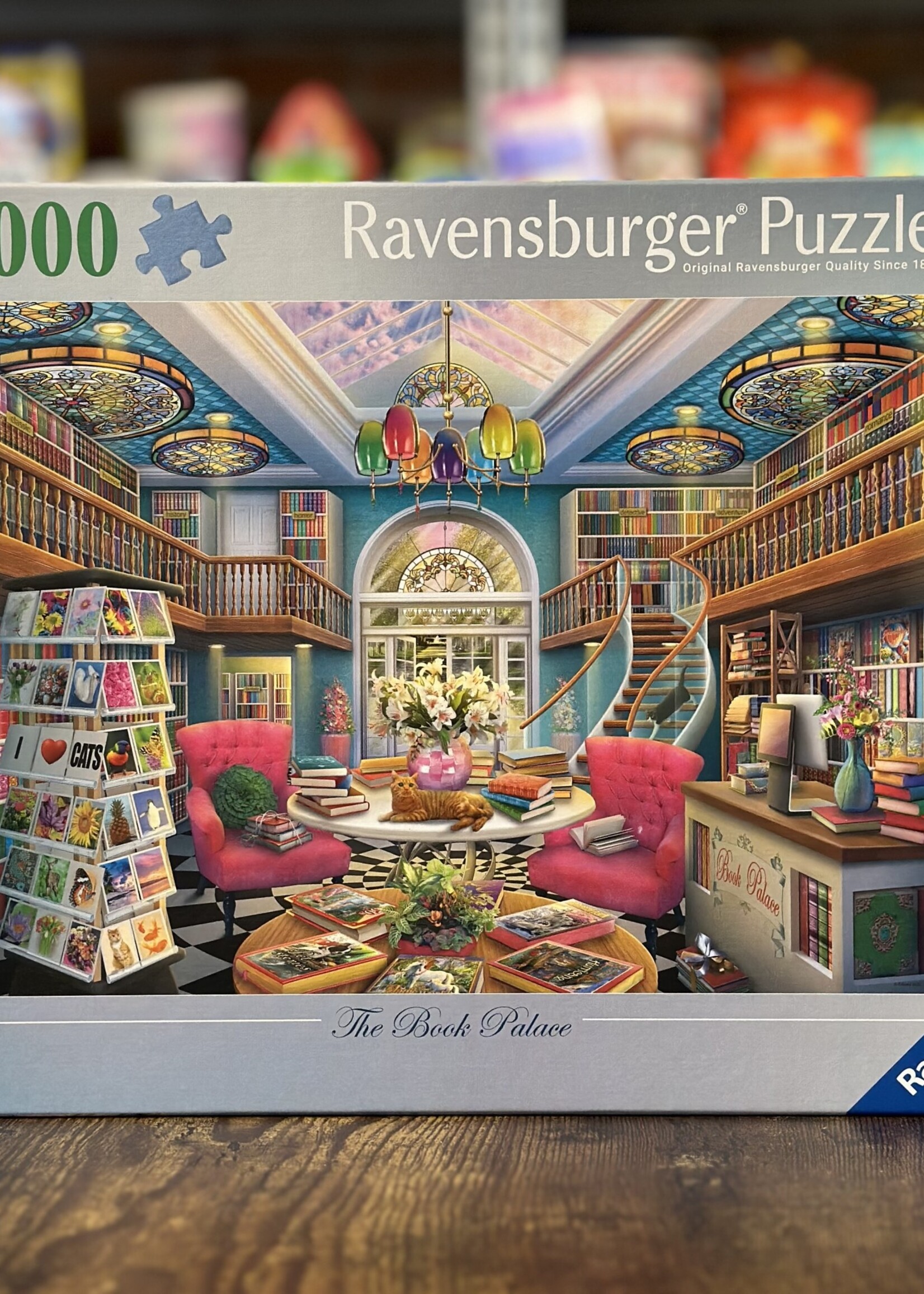 Ravensburger Puzzle - The Book Palace 1000 Pc.
