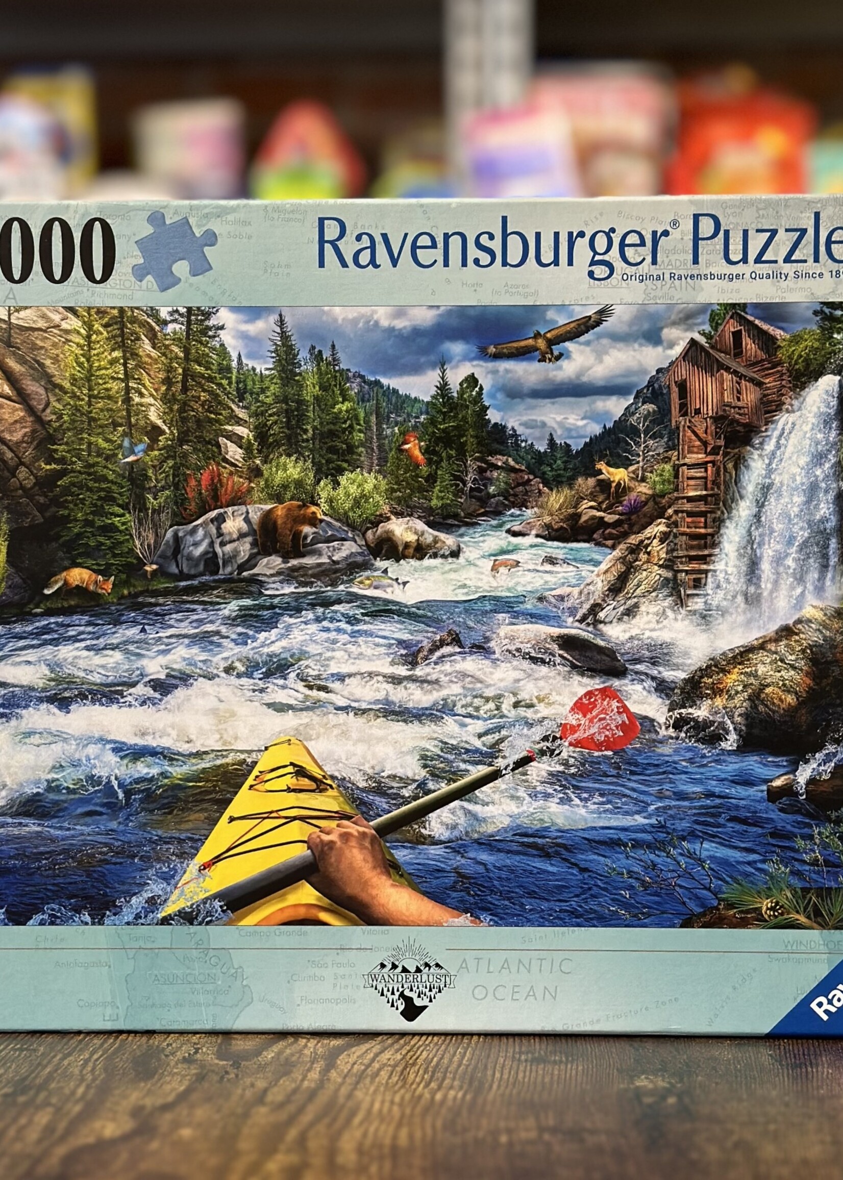 Ravensburger Puzzle - White Water Kayaking 1000 Pc.