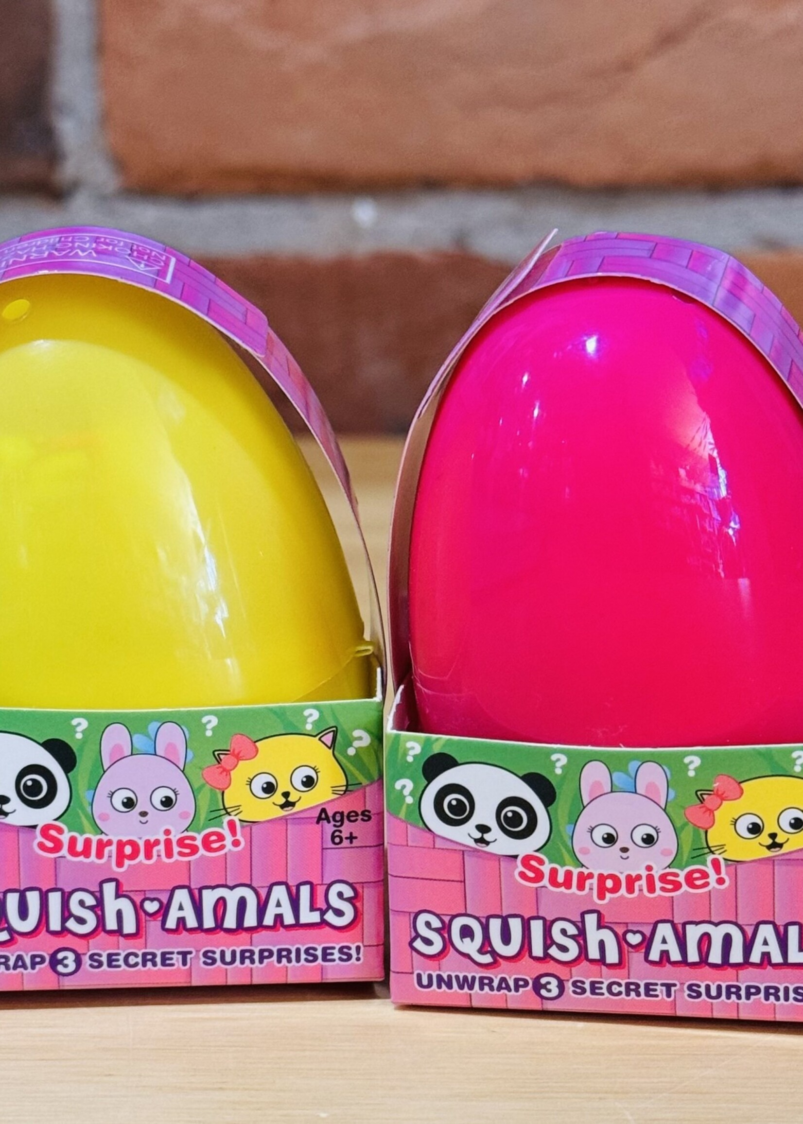 Squish-Amals Surprise Eggs