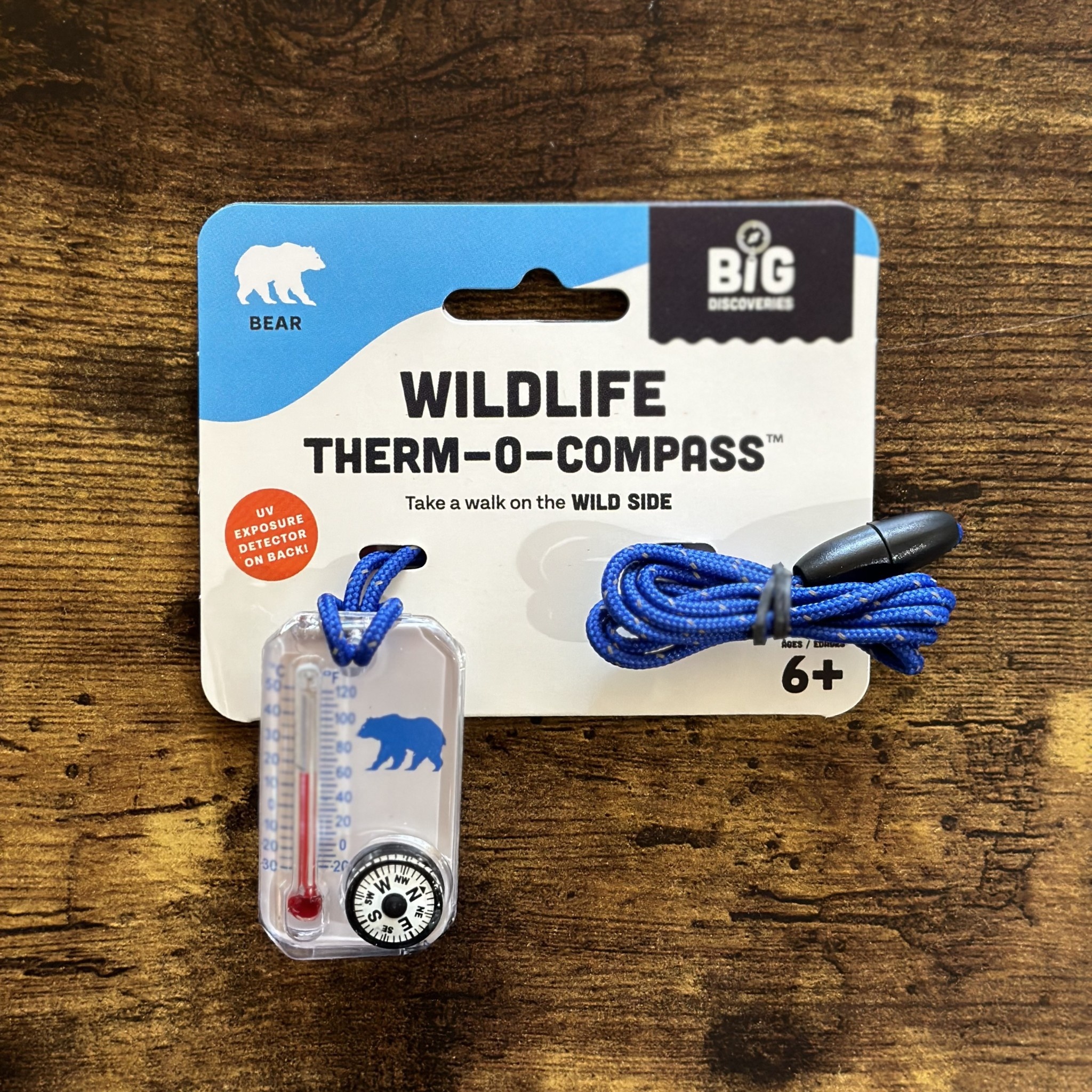 Wildlife Therm-o-Compass - Green Bear