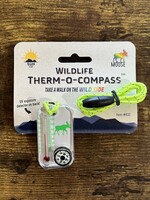 Big Discoveries Wildlife Therm-o-Compass - Green Moose