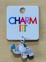 Charm It! - Glitter Elephant Charm