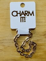 Charm It Charm It! - Gold Chain Bracelet
