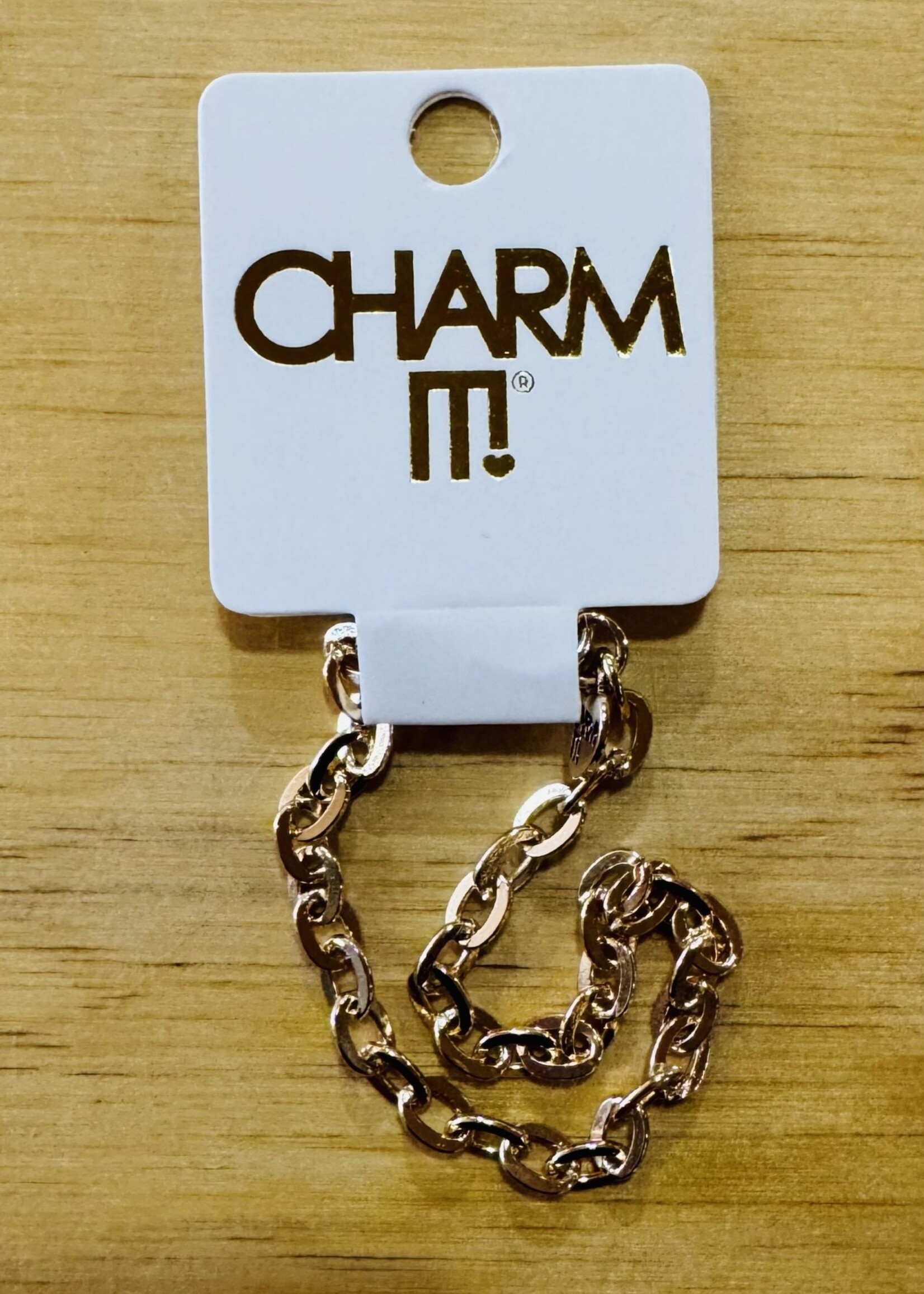 Charm It! Charm It! - Gold Chain Bracelet