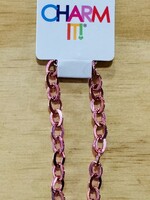 Charm It! Charm It! - Pink Chain Bracelet