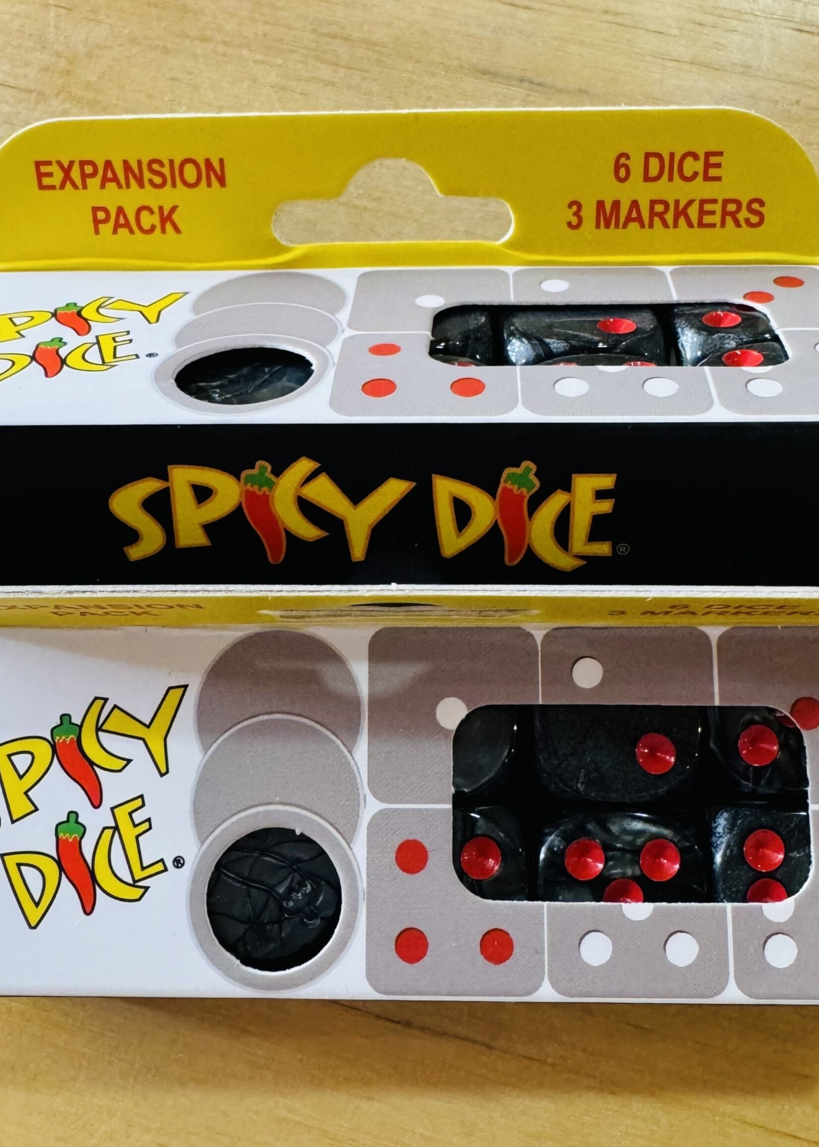 Spicy Dice Expansion Pack Black