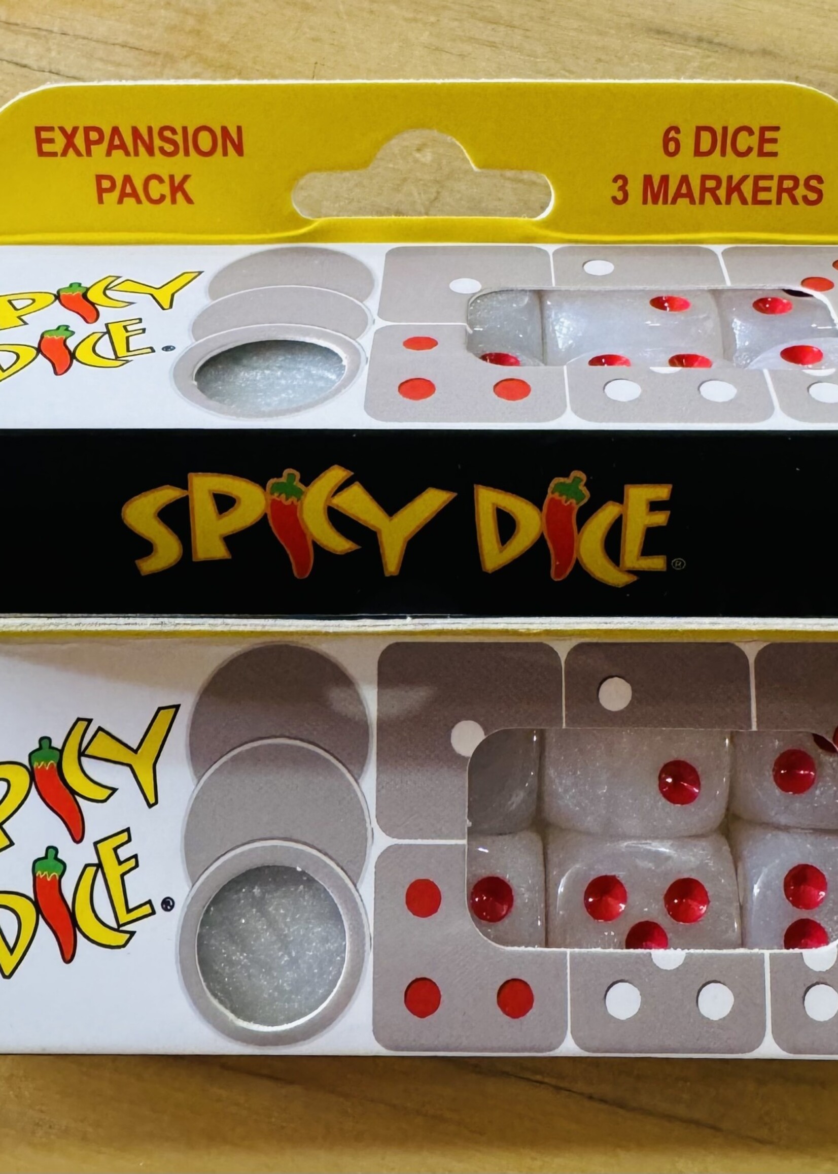 Spicy Dice Expansion Pack White