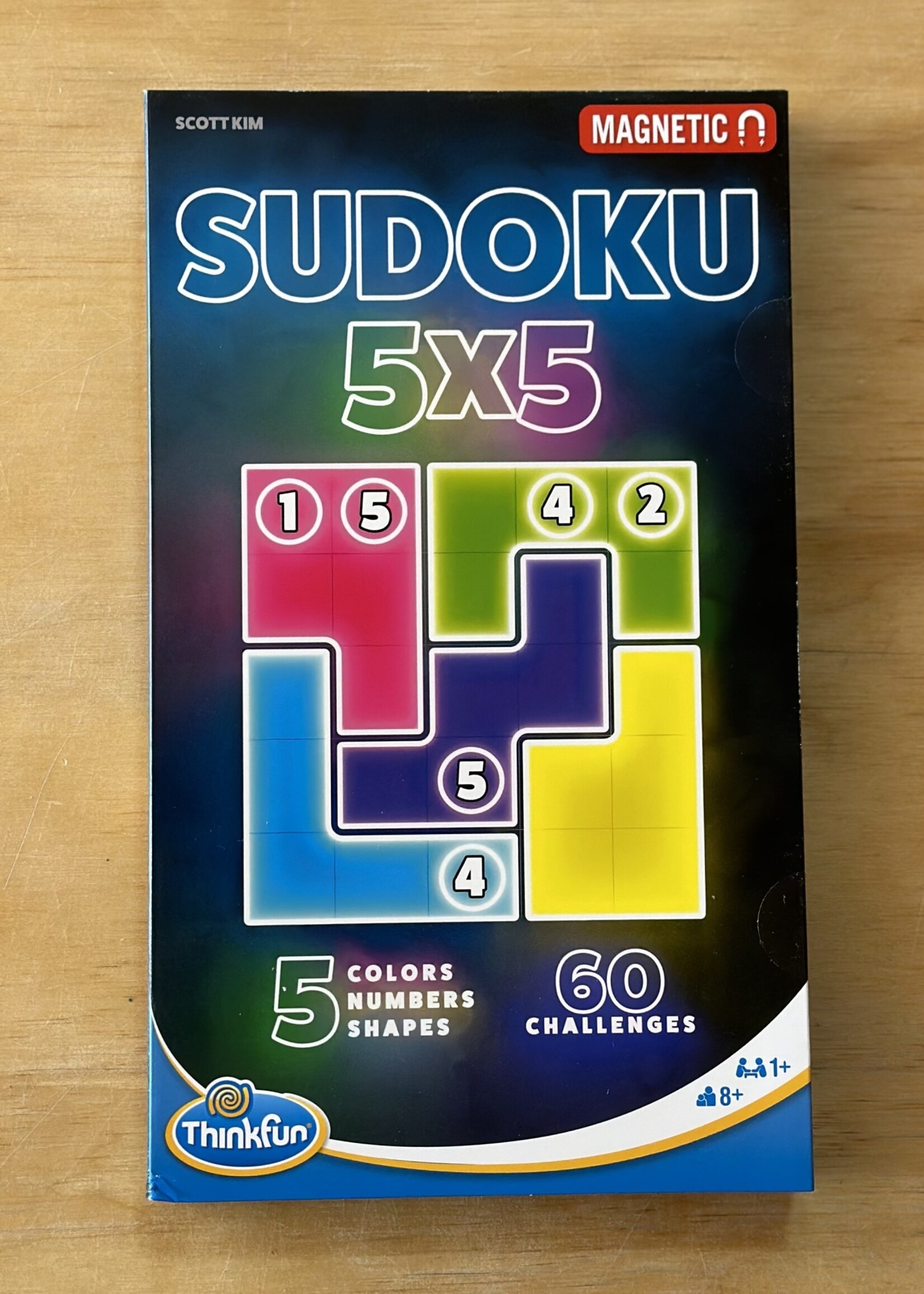 ThinkFun Travel Game - Sudoku 5x5