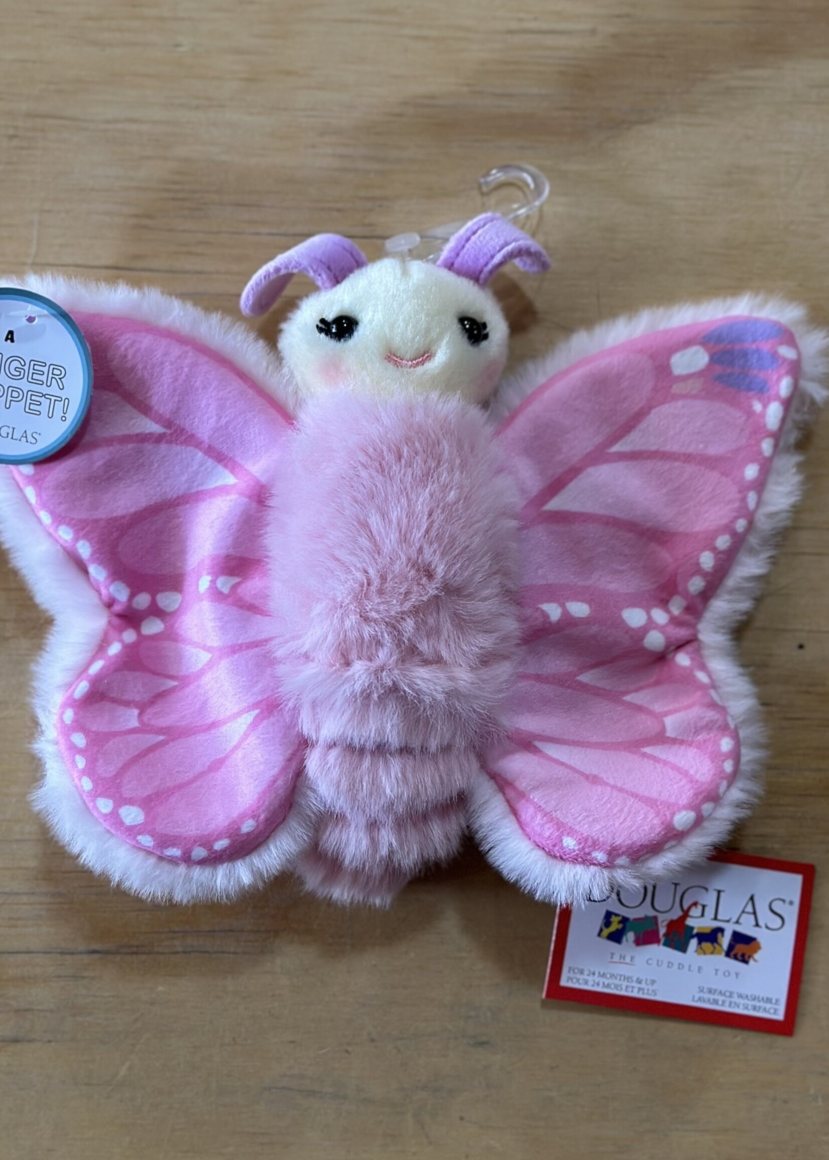 Douglas Stuffy - Mini Pink Butterfly