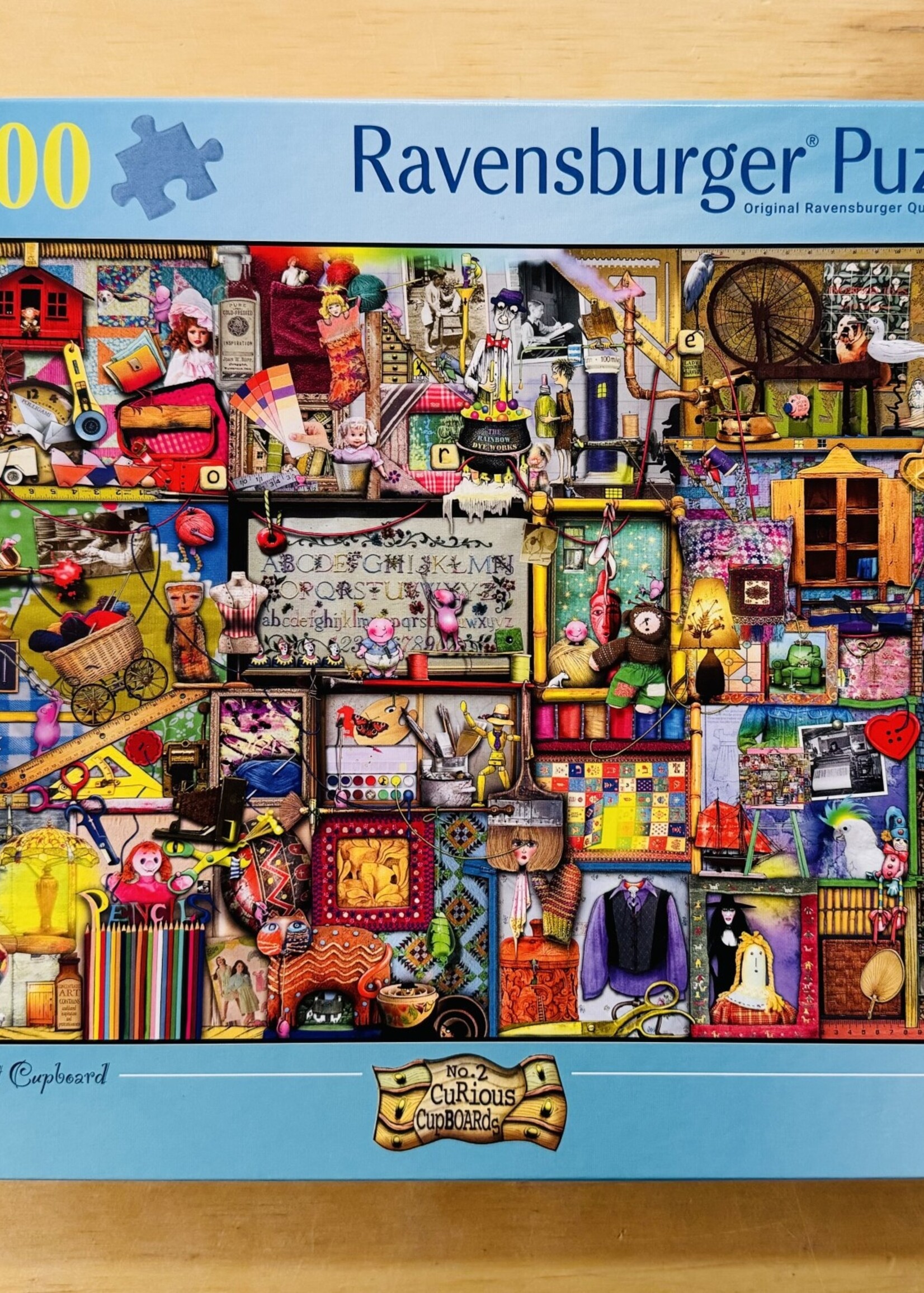 Ravensburger Puzzle - The Craft Cupboard 1000 Pc.