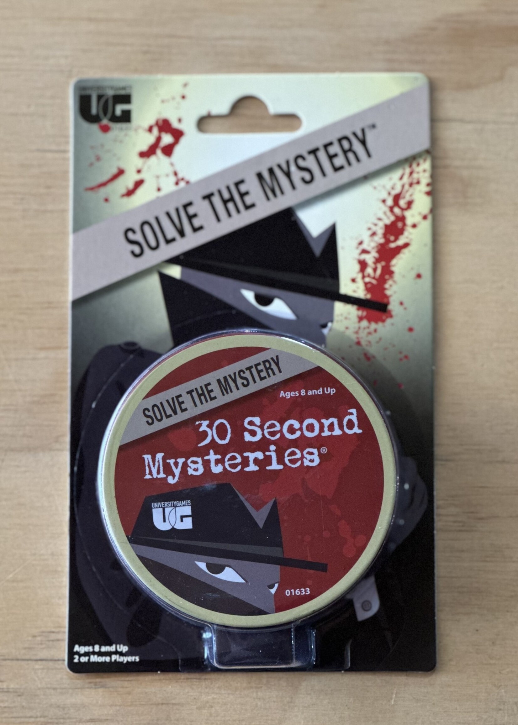 University Games Mystery, Mind and Logic - 30 Second Mysteries