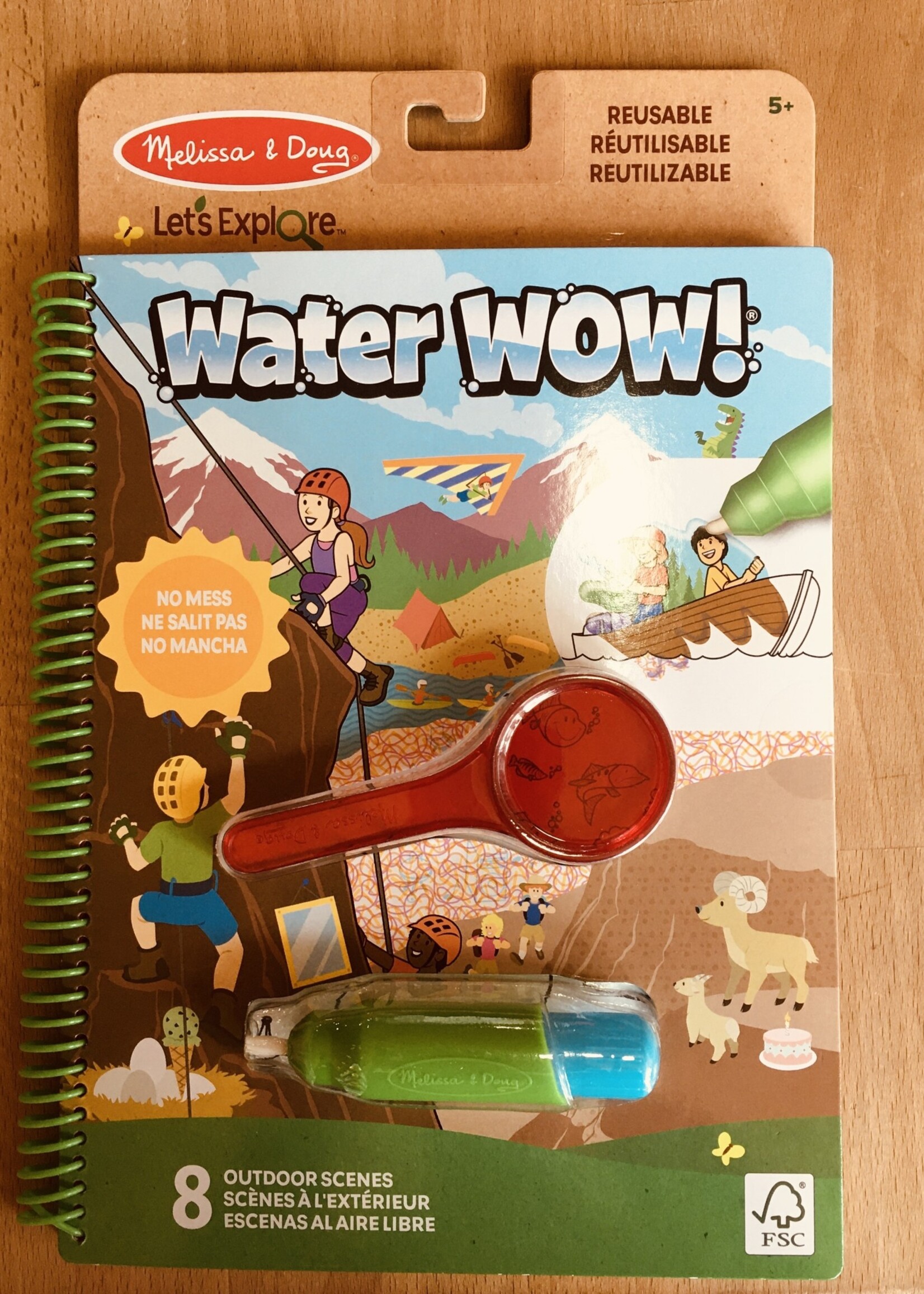 Melissa & Doug Let’s Explore Water Wow! Outdoor Adventure