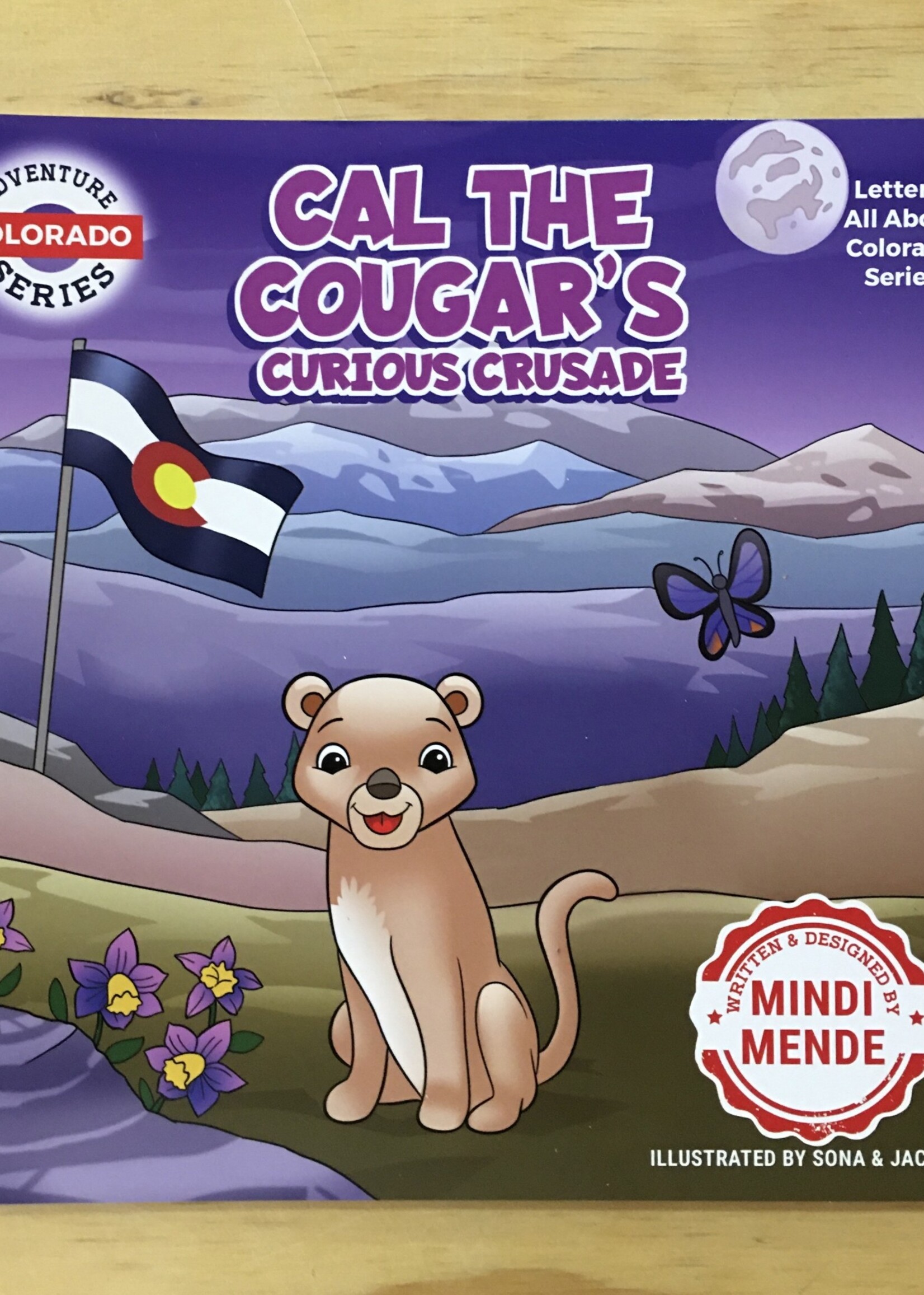 Mindi Mende Book - Cal the Cougar (All About Colo.)