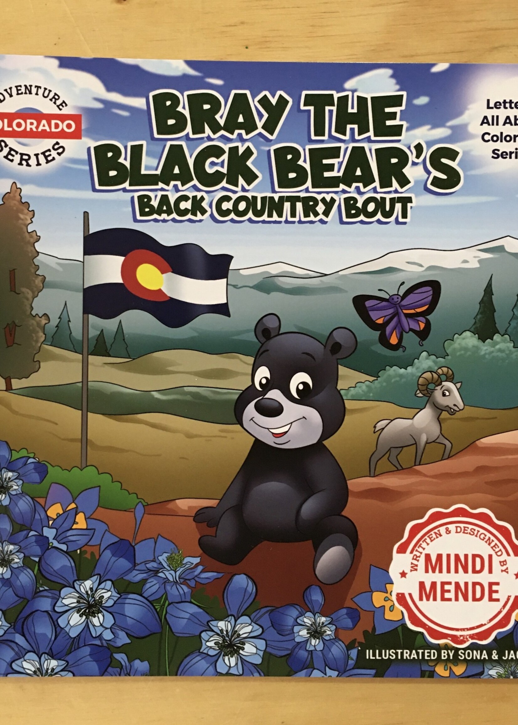 Mindi Mende Book - Bray the Bear (All About Colo.)